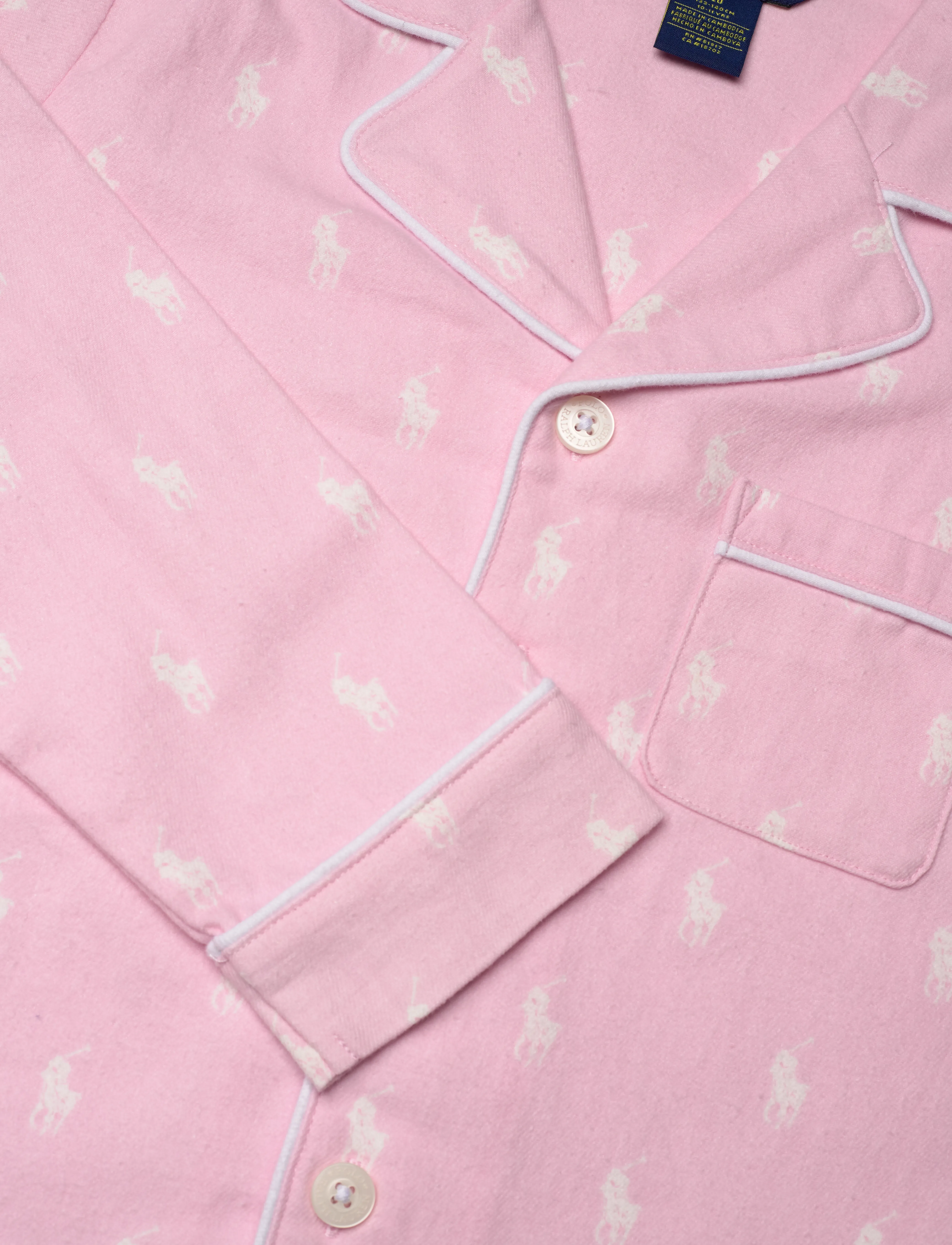 Ralph Lauren Kids - SL-SLEEPWEAR - pyjamassæt - hint of pink - 4