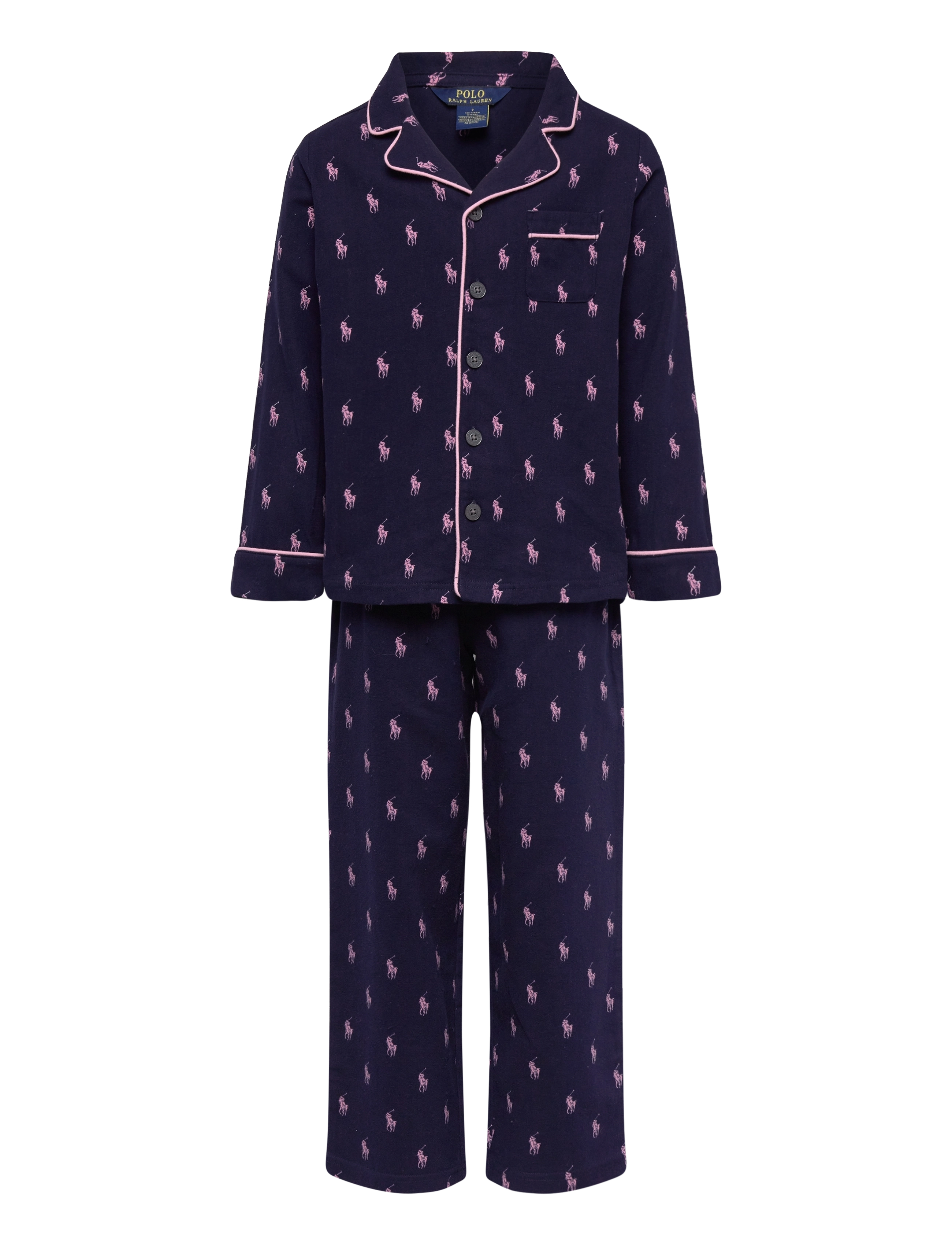 Ralph Lauren Kids Sl-Sleepwear, 128/134, Pyjamas, Marineblau - Pyjama Sets, Kinder