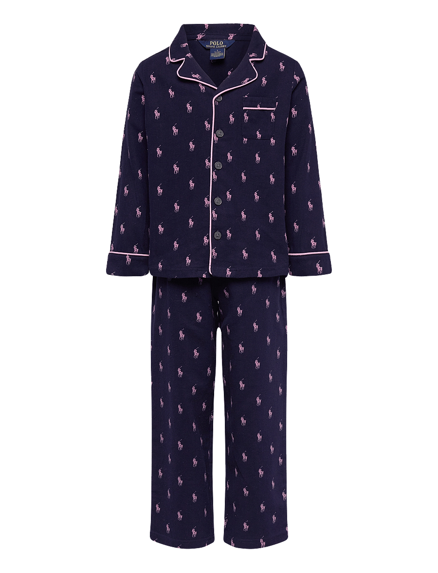 Ralph Lauren Kids - SL-SLEEPWEAR - pyjamassæt - newport navy - 0