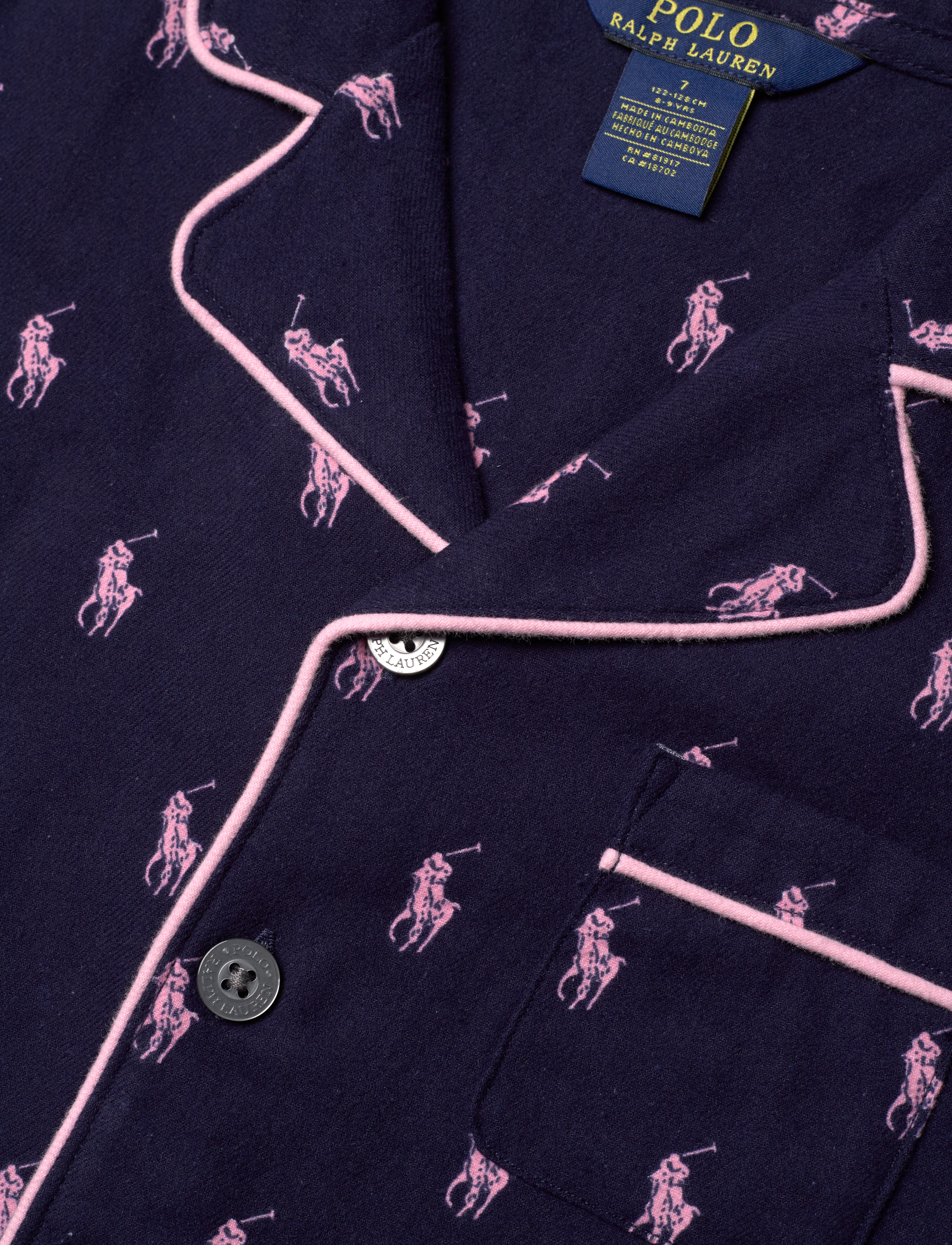 Ralph Lauren Kids - SL-SLEEPWEAR - pyjamasets - newport navy - 4
