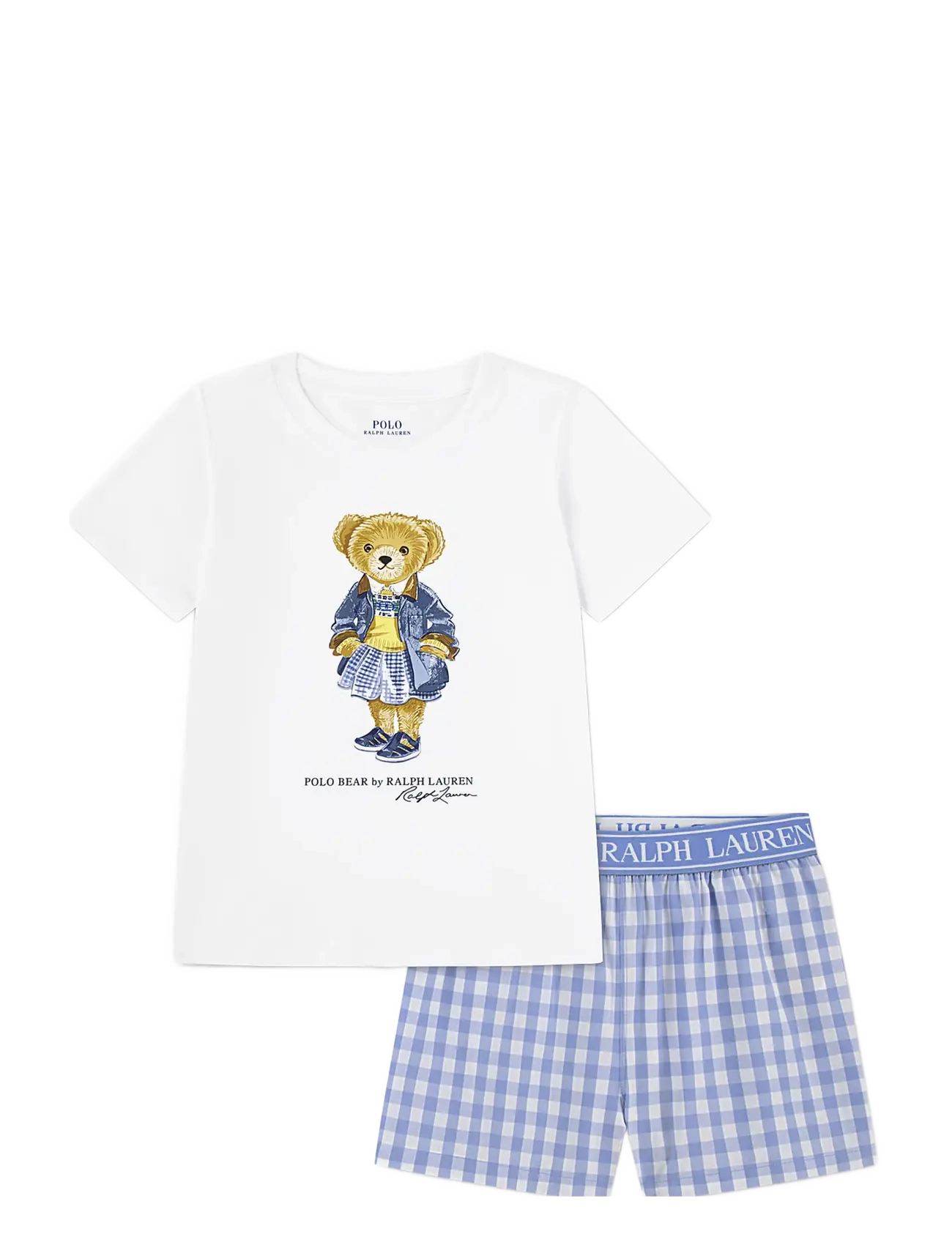 Ralph Lauren Kids S5-SLEEPWEAR SHORT SET - Teens 140-176 - HARBOR ISLAND BLUE / blue