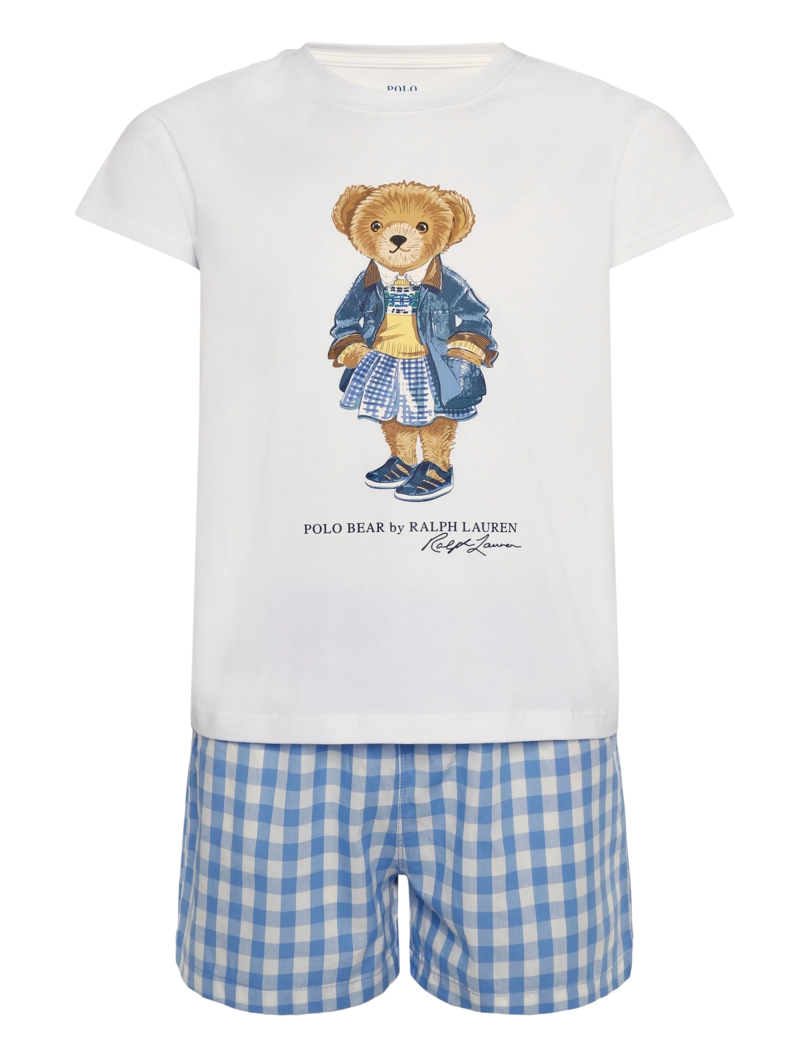Ralph Lauren Kids S5-SLEEPWEAR SHORT SET - Komplektid - HARBOR ISLAND BLUE / blue
