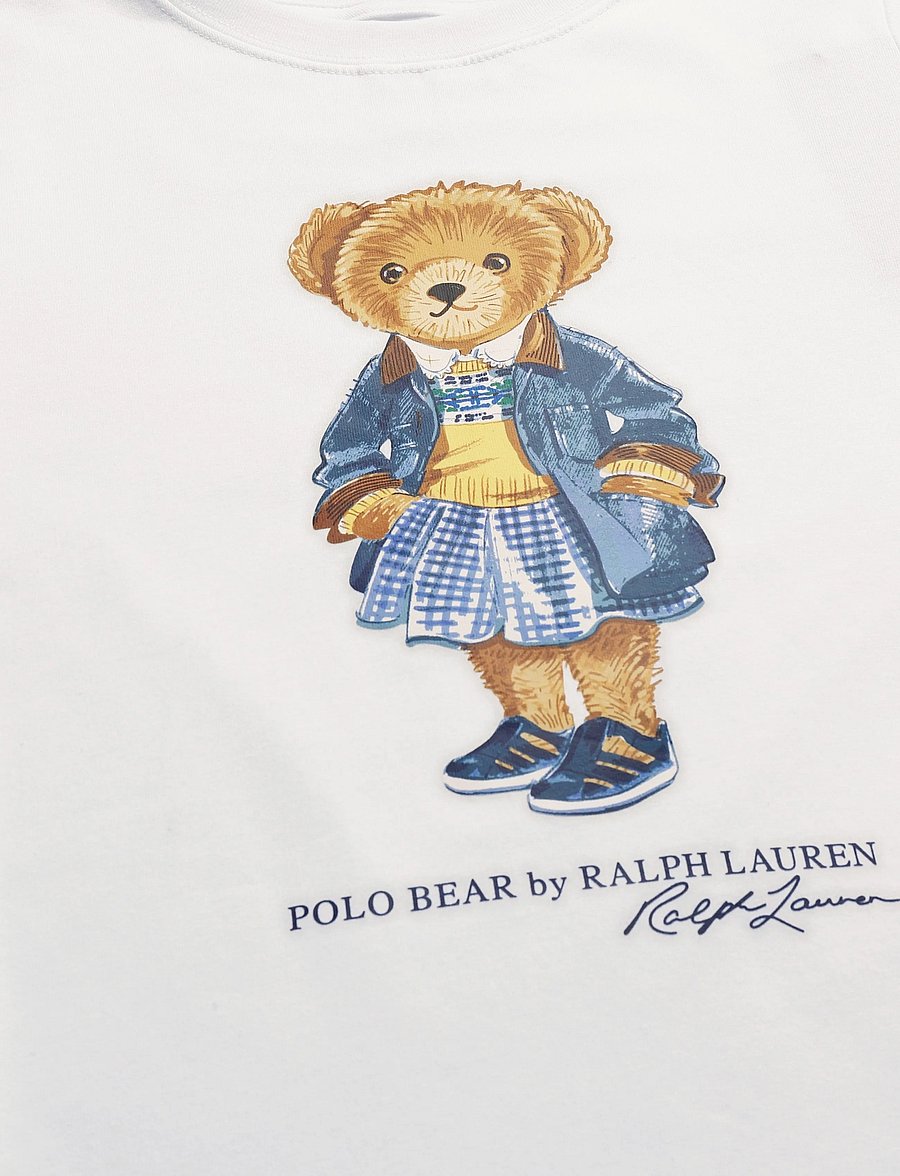 Ralph Lauren Kids - S5-SLEEPWEAR SHORT SET - pižamų komplektai - harbor island blue - 2