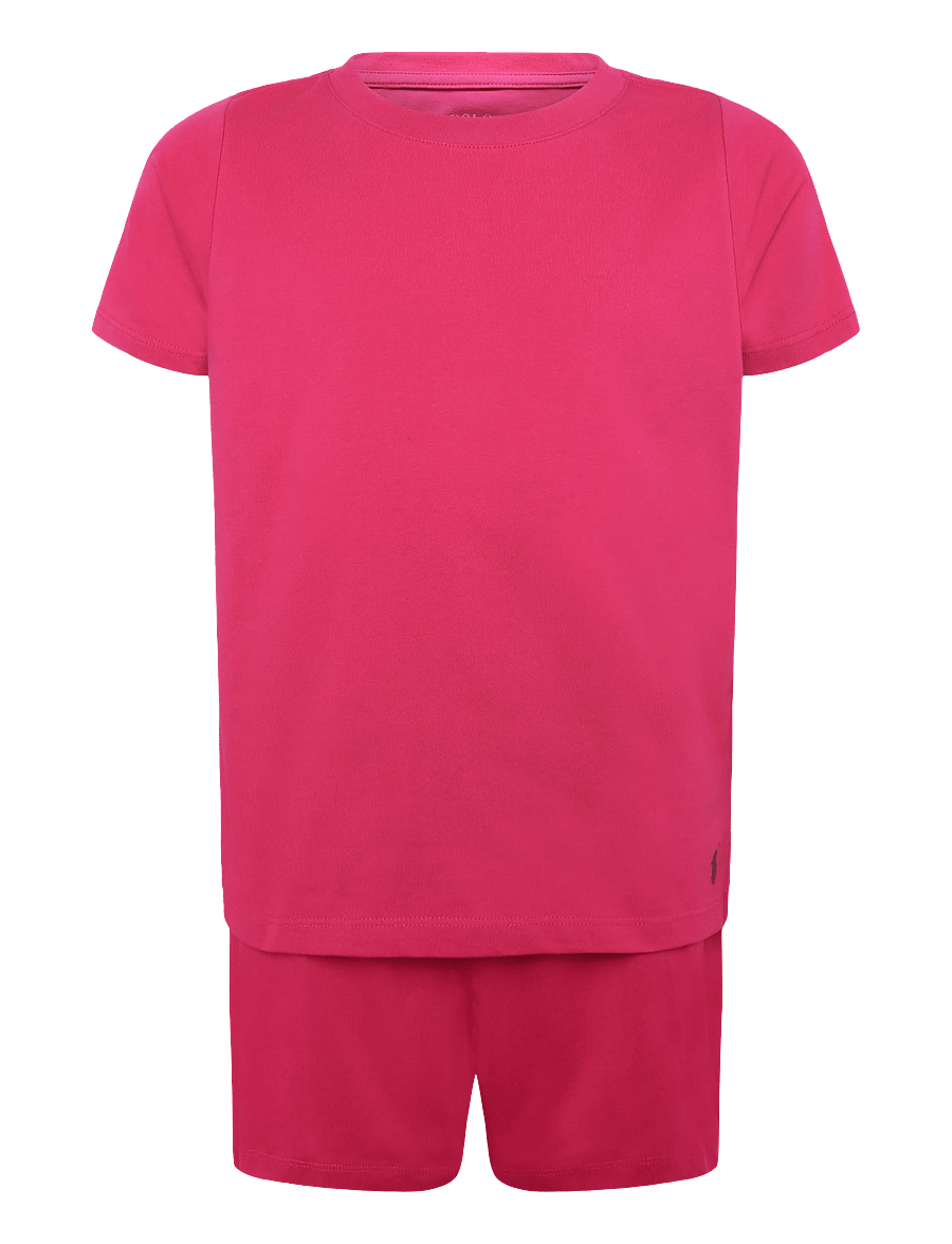 Ralph Lauren Kids - S5-SLEEPWEAR SHORT SET - komplektid - preppy pink - 0