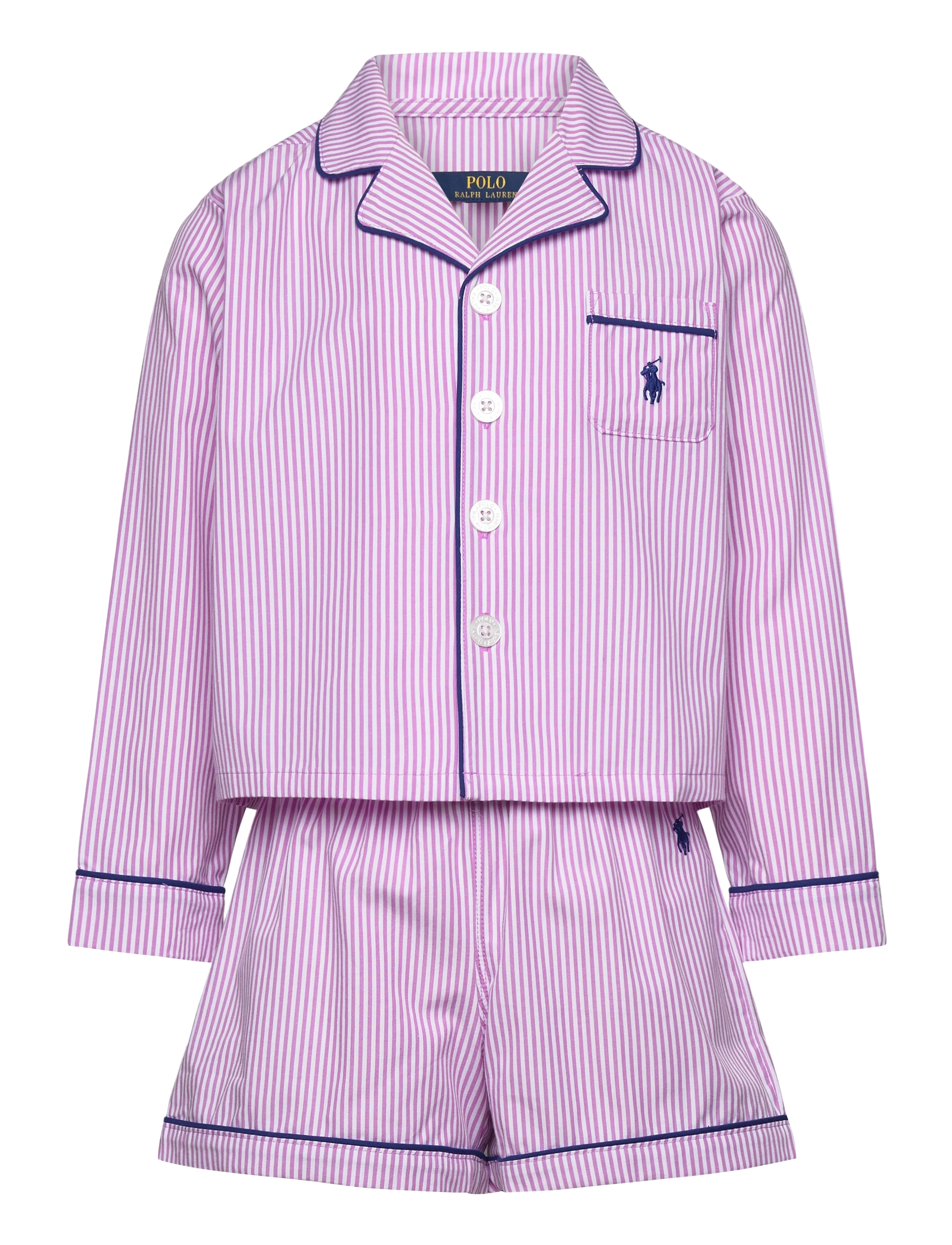Ralph Lauren Kids S5-SLEEPWEAR SHORT SET - Pyjamassæt - POLO VIOLET / purple