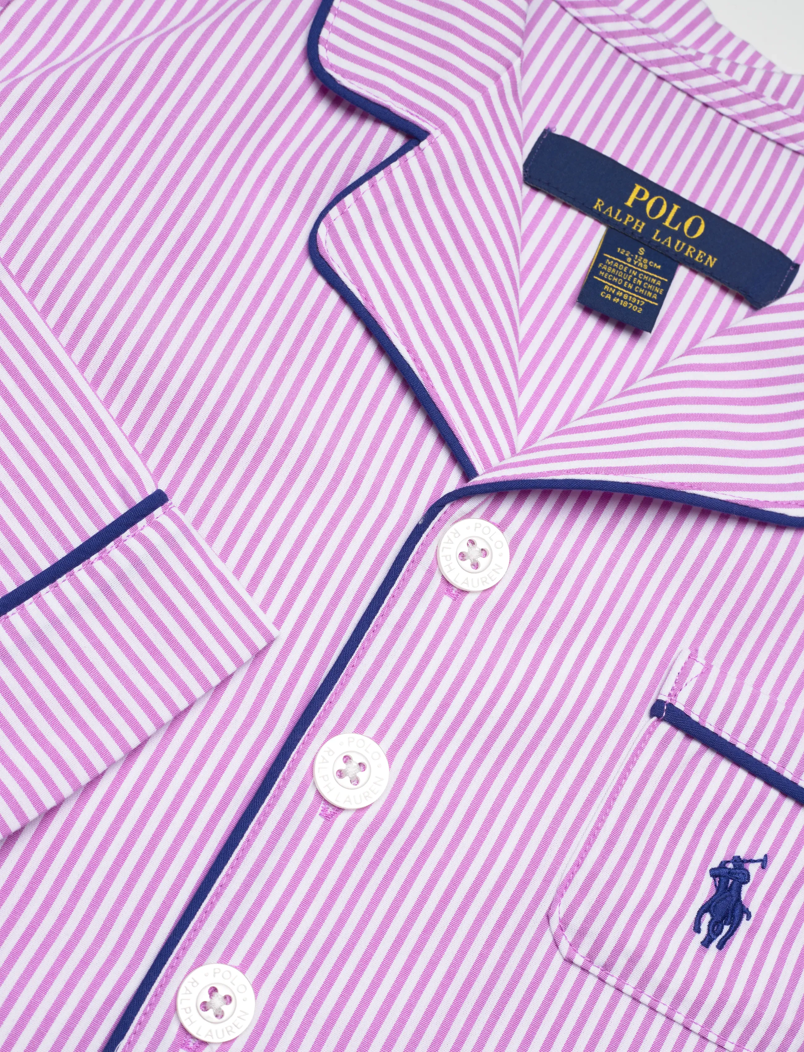 Ralph Lauren Kids - S5-SLEEPWEAR SHORT SET - pyjamasets - polo violet - 4