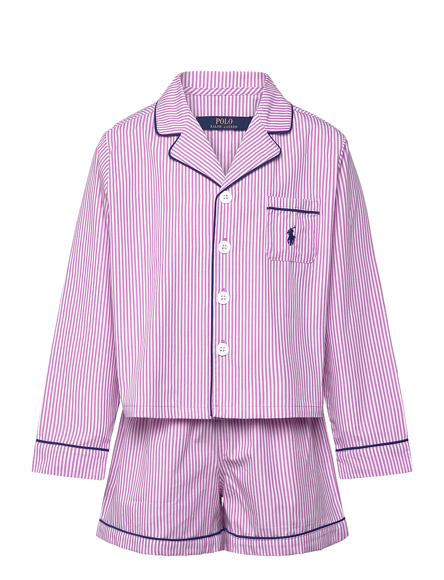 Ralph Lauren Kids - S5-SLEEPWEAR SHORT SET - pyjamasset - purple - 0