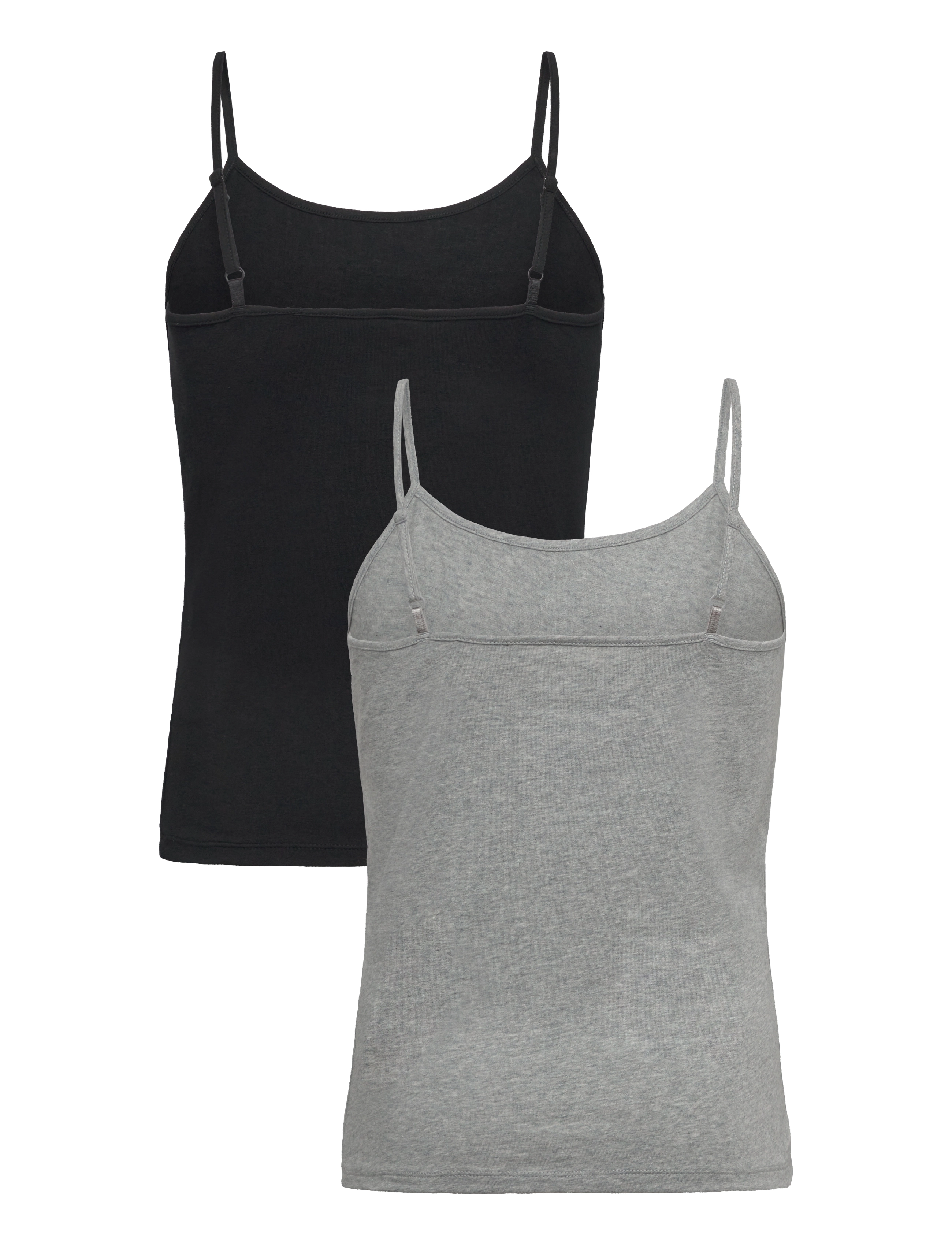 Ralph Lauren Kids - C3-CAMISOLE - topi bez piedurknēm - black/andover heather - 3