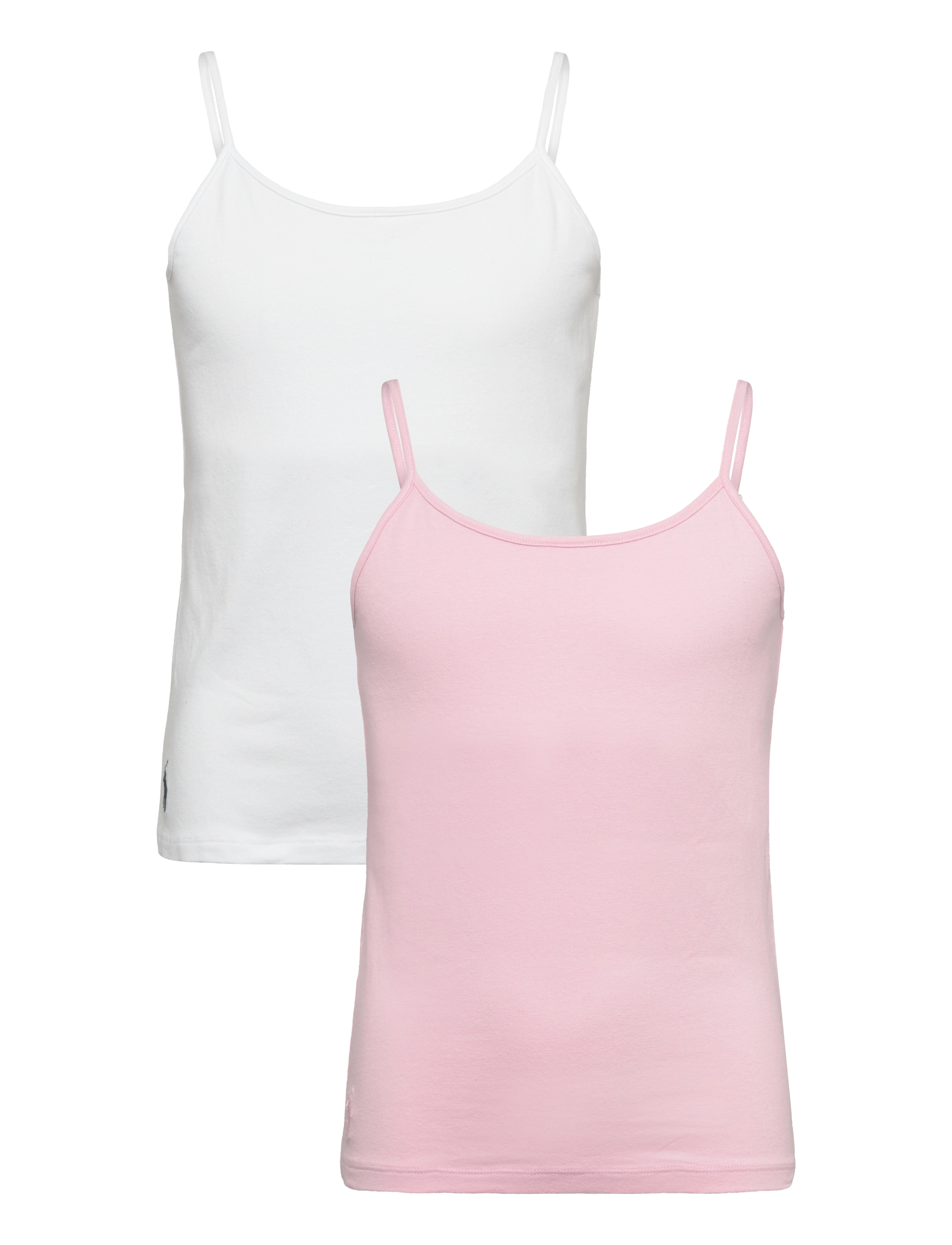 Ralph Lauren Kids C3-Camisole, 140/158, T-shirts, Rosa - Sleeveless, Kinder