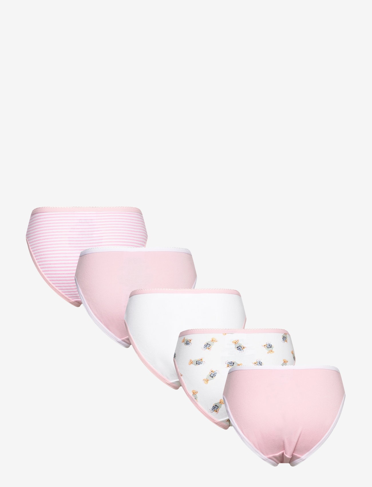 Ralph Lauren Kids - 5B-5PK BIKINIS - trusser - hint of pink - 1