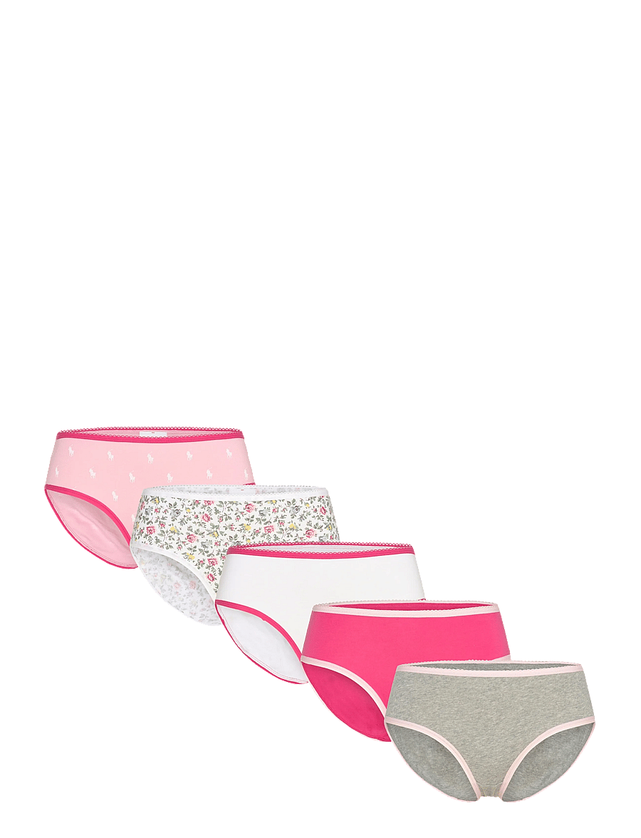 Ralph Lauren Kids - 5B-5PK BIKINIS - trusser - hot pink - 0