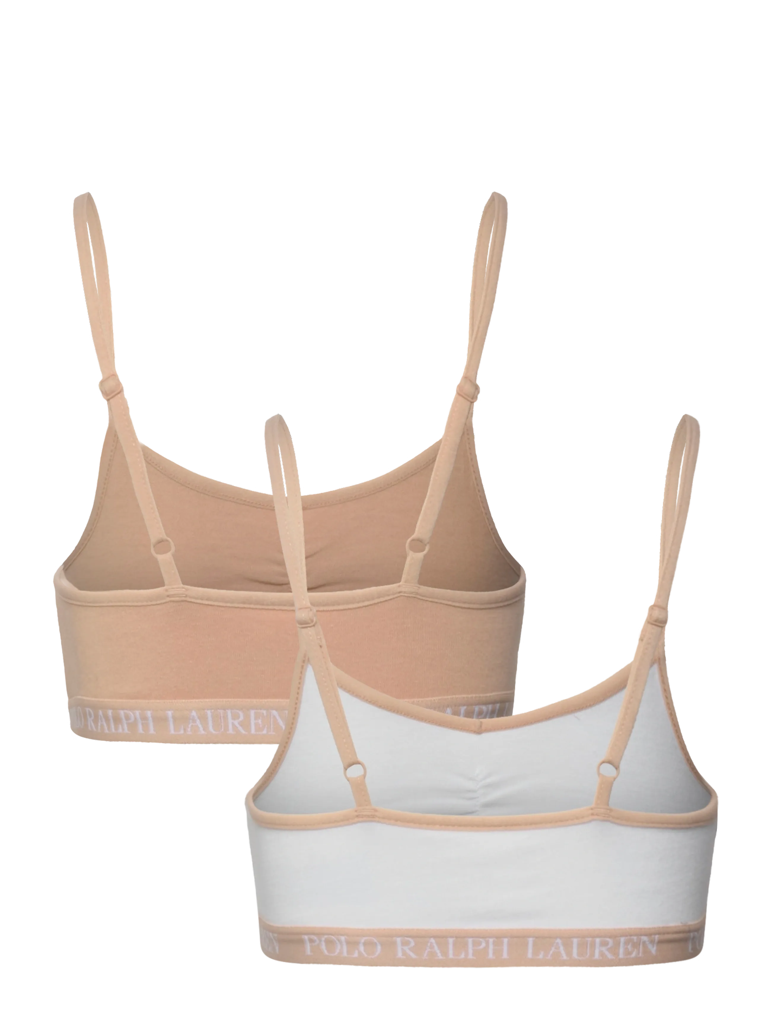 Ralph Lauren Kids - 2T-2PK BRALETTES - overdele - beige - 1
