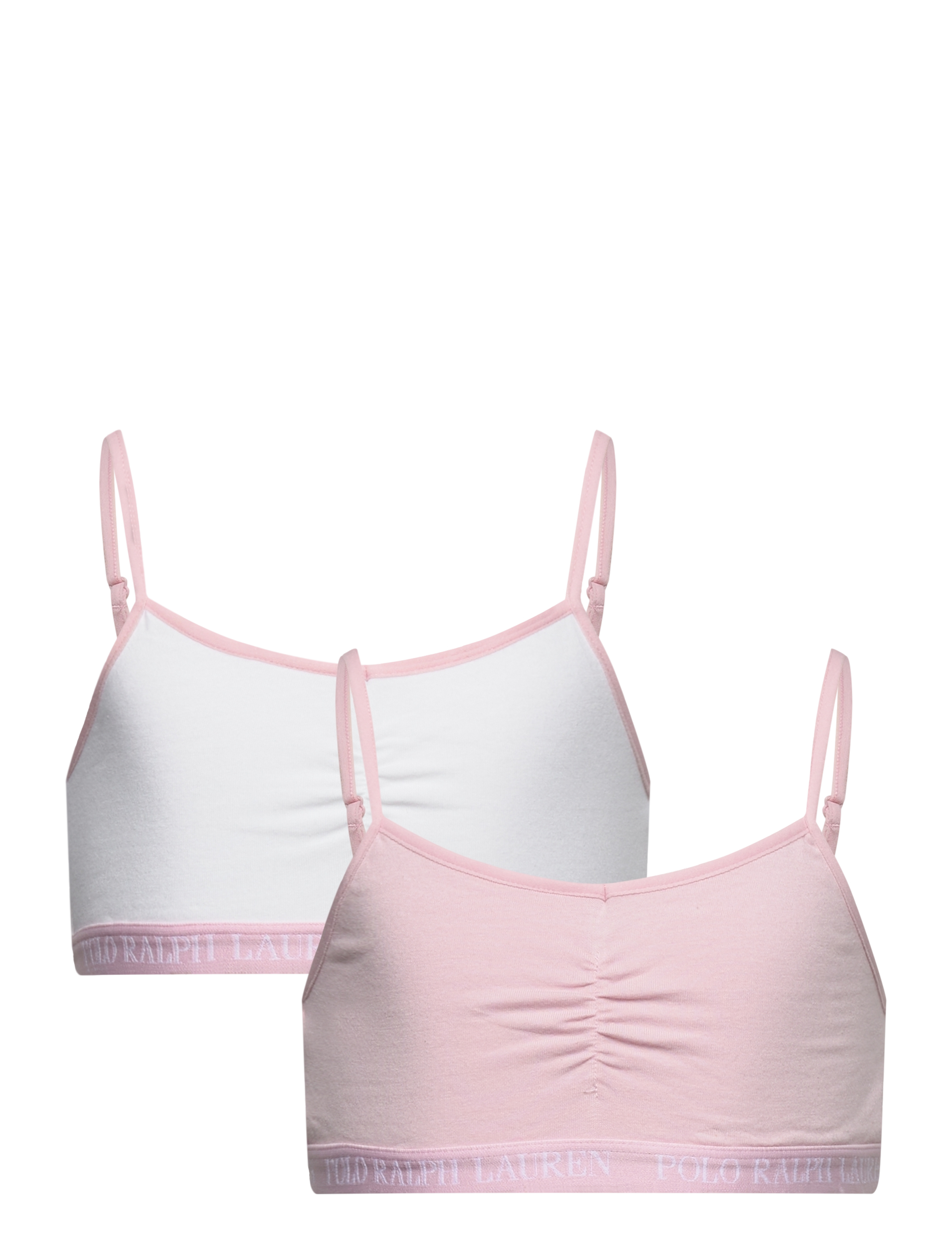 Ralph Lauren Kids 2T-2Pk Bralettes, Børn, Bralette Sæt, Pink, Str: 156/164