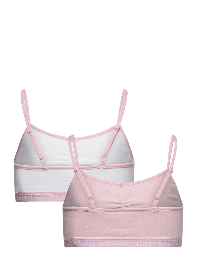 Ralph Lauren Kids - 2T-2PK BRALETTES - oberteile - hint of pink - 1