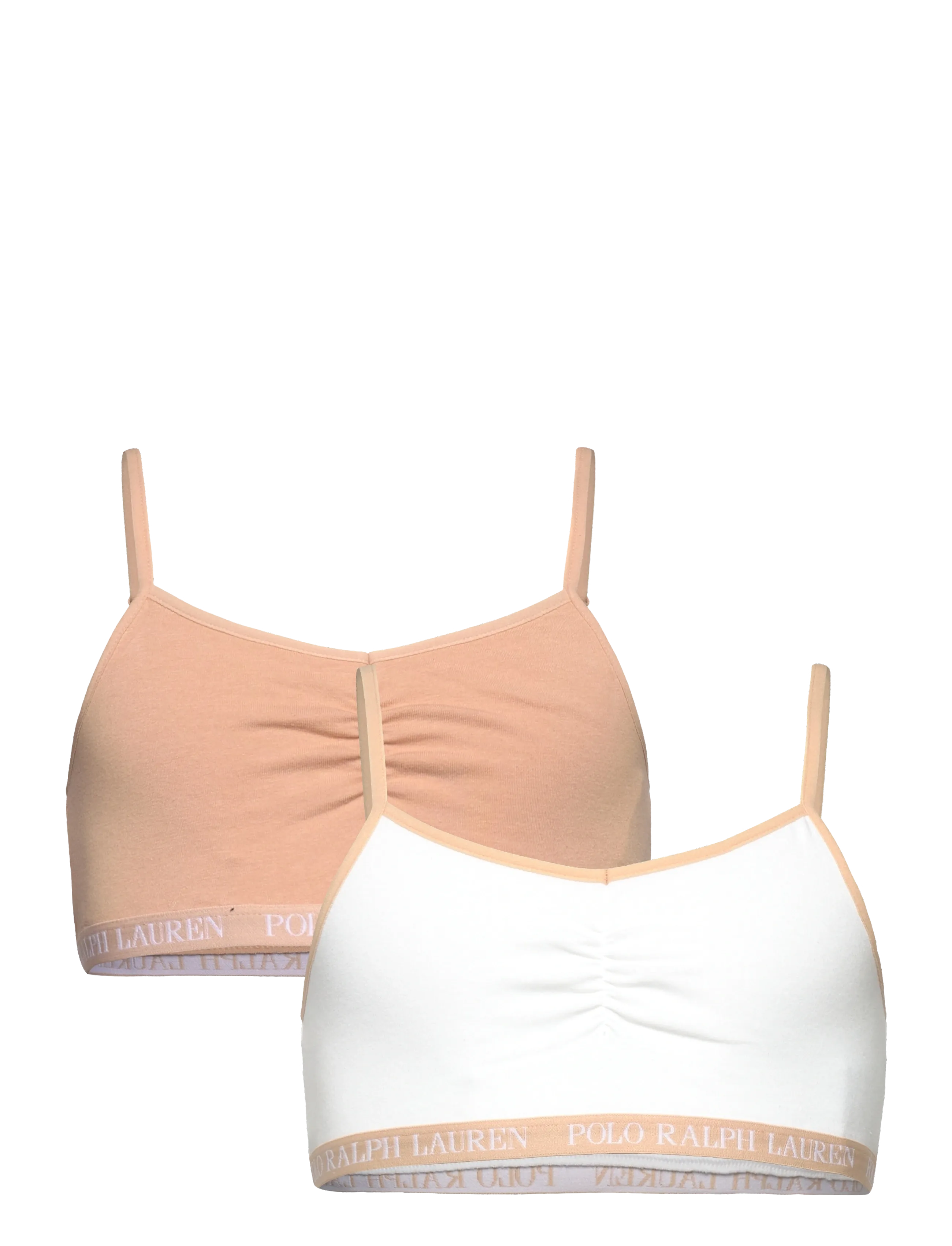 Ralph Lauren Kids 2T-2Pk Bralettes, Børn, Bralette Sæt, Hvid, Str: 140/152