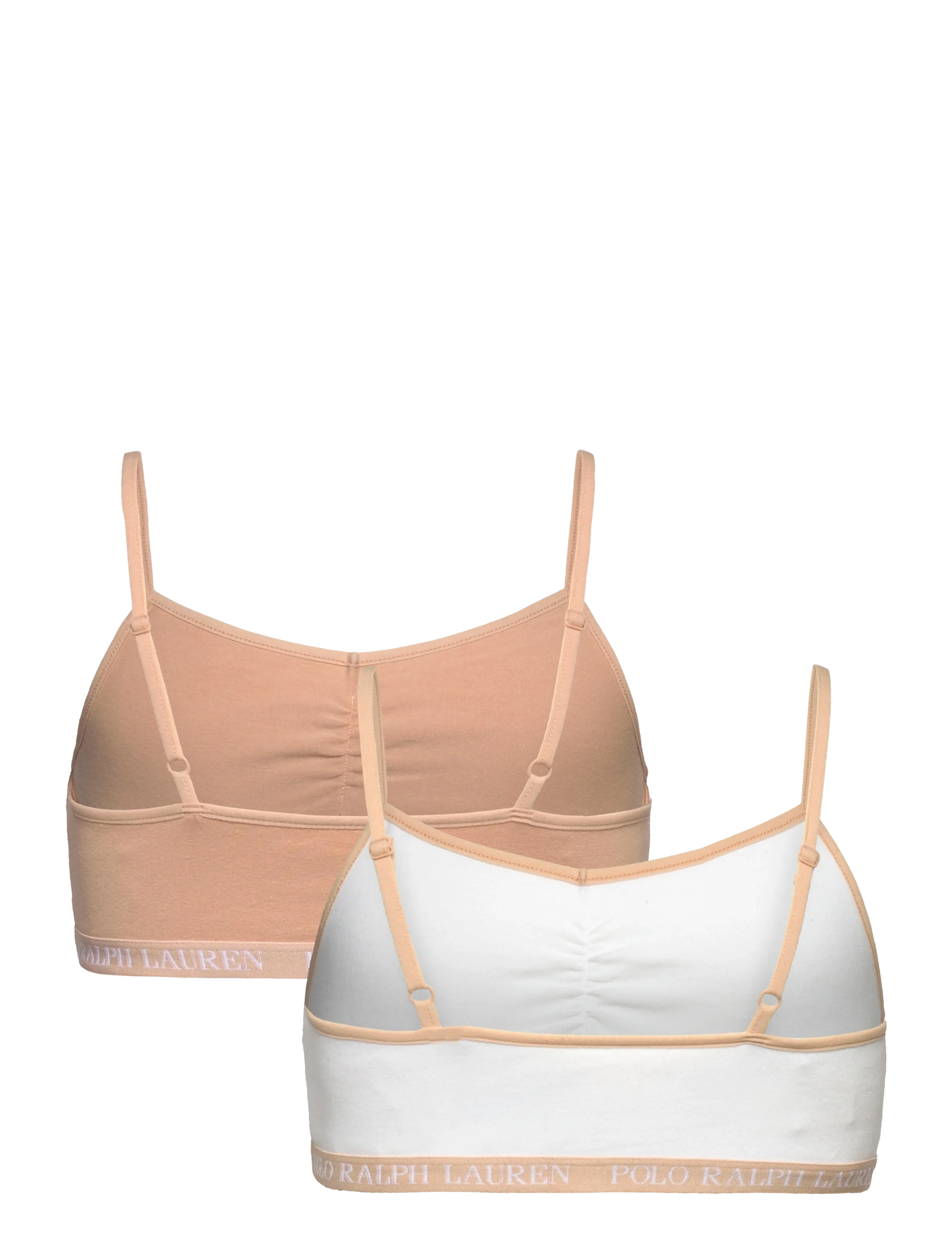 Ralph Lauren Kids - 2T-2PK BRALETTES - overdele - light cream - 1