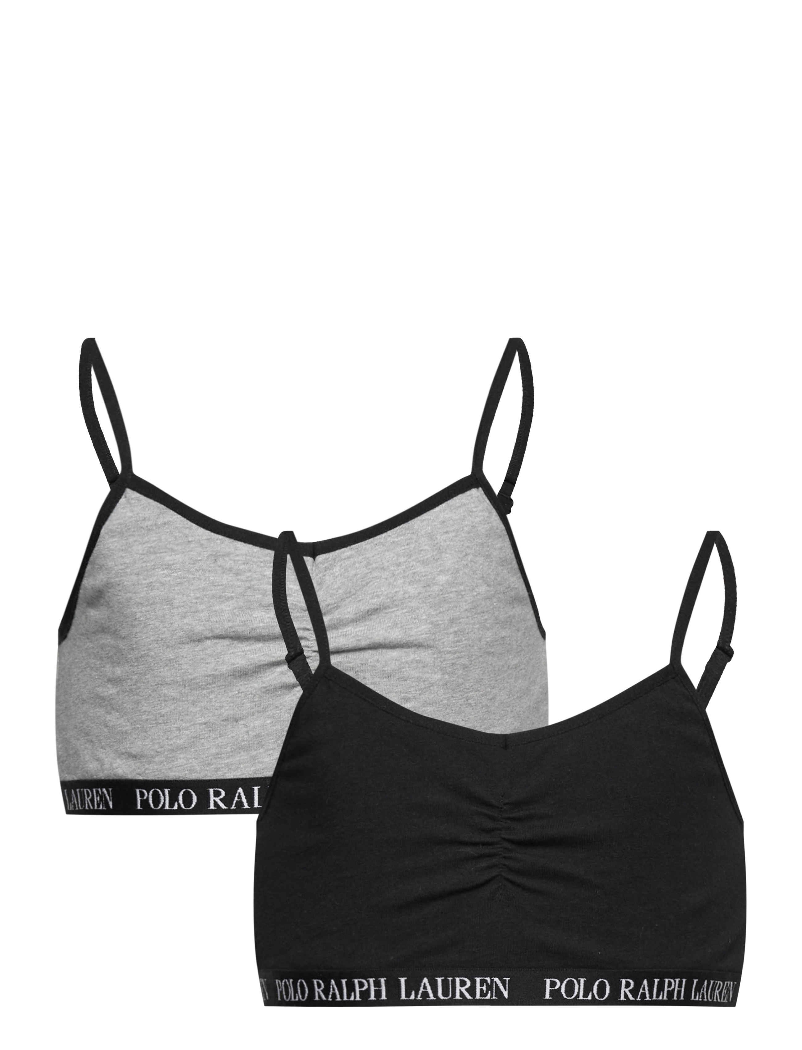 RALPH LAUREN Kinder 2T-2Pk Bralettes Schwarz - 128/140 - Kinder