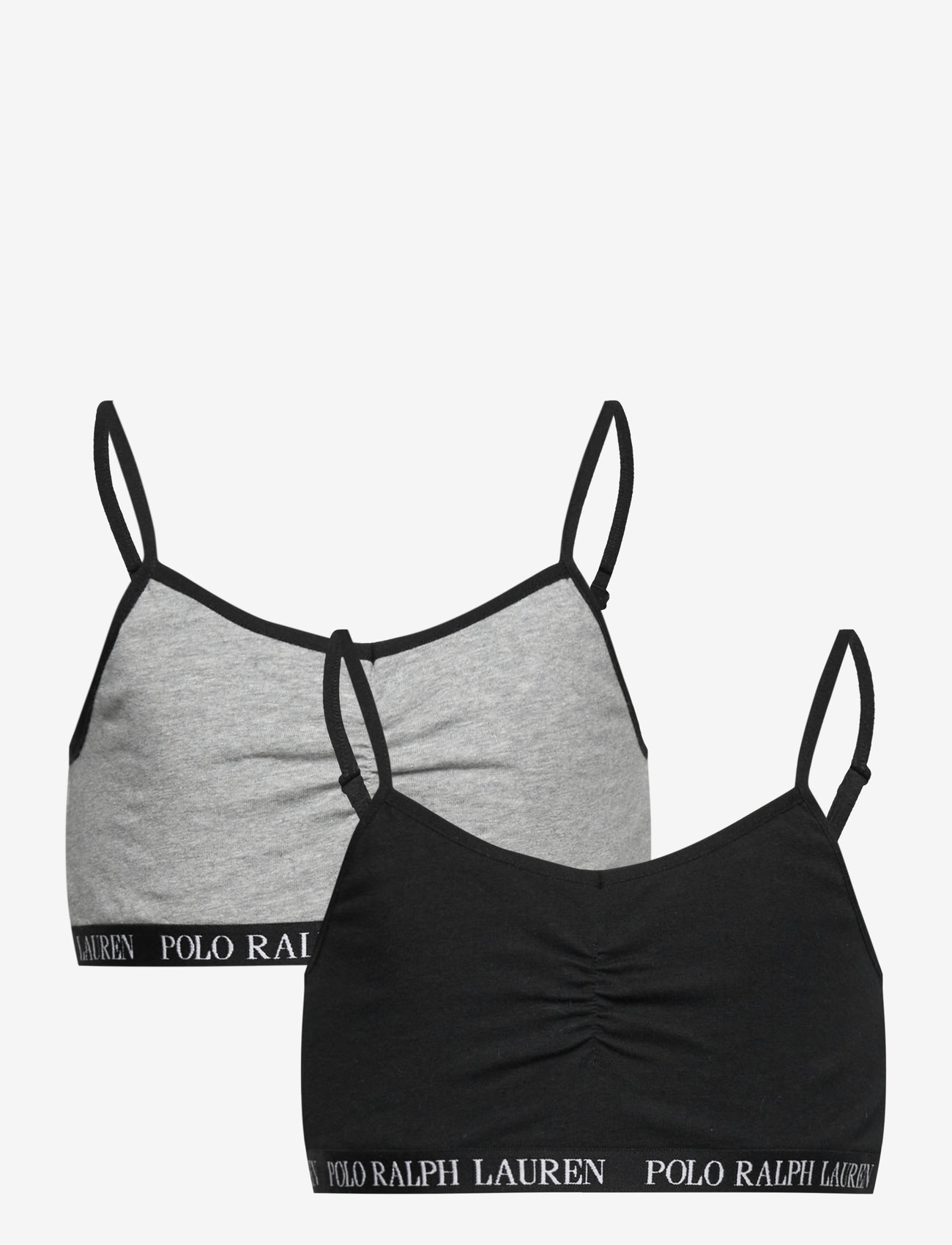 Ralph Lauren Kids - 2T-2PK BRALETTES - palaidinukės - polo black - 0