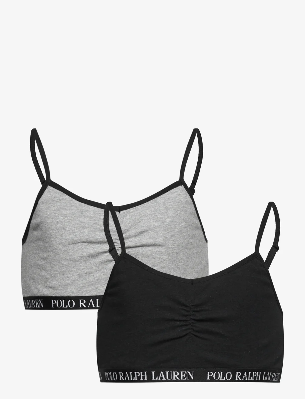 Ralph Lauren Kids - 2T-2PK BRALETTES - overdele - polo black - 0
