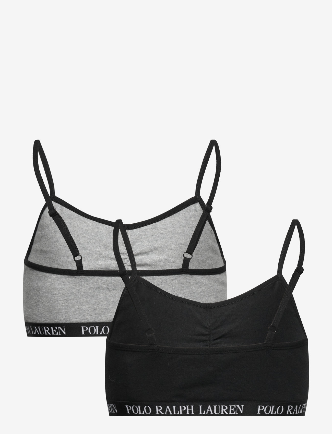 Ralph Lauren Kids - 2T-2PK BRALETTES - palaidinukės - polo black - 1