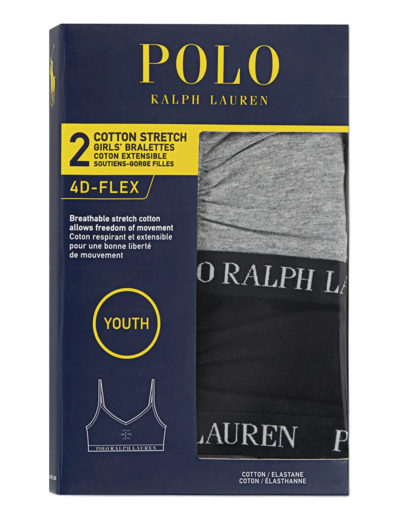 Ralph Lauren Kids - UD-UNDERWEAR - toppar - polo black - 2