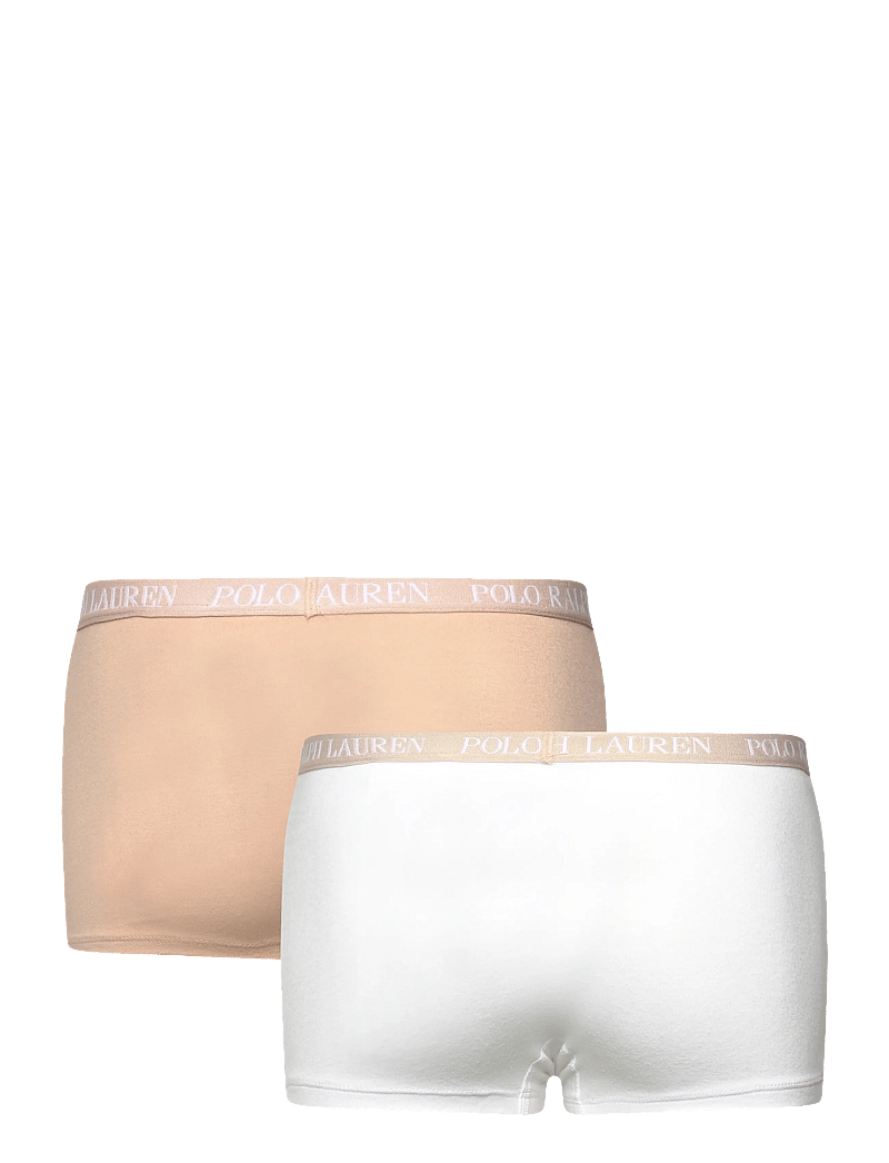 Ralph Lauren Kids - RLHG PRL SOLID 2PK BOYSHORT - kelnaitės - light cream - 1