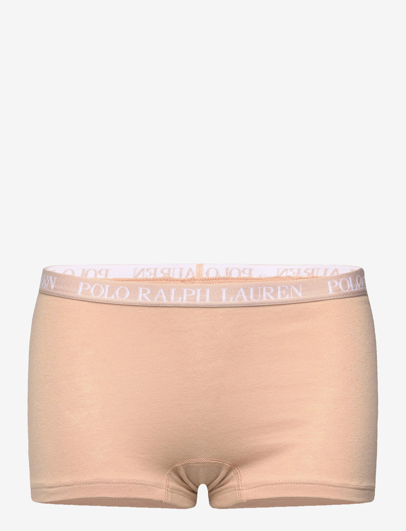 Ralph Lauren Kids - RLHG PRL SOLID 2PK BOYSHORT - kelnaitės - light cream - 2