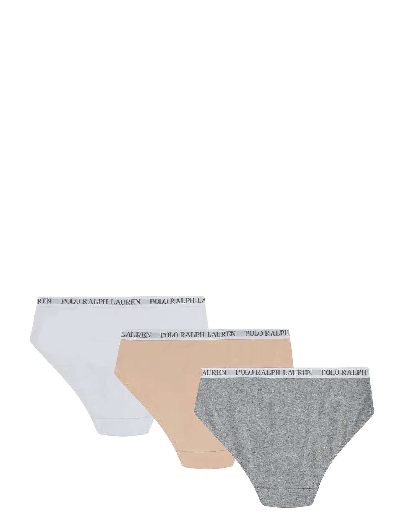 Ralph Lauren Kids - RLHG PRL SOLID 3PK BIKINI - panties - light cream - 1