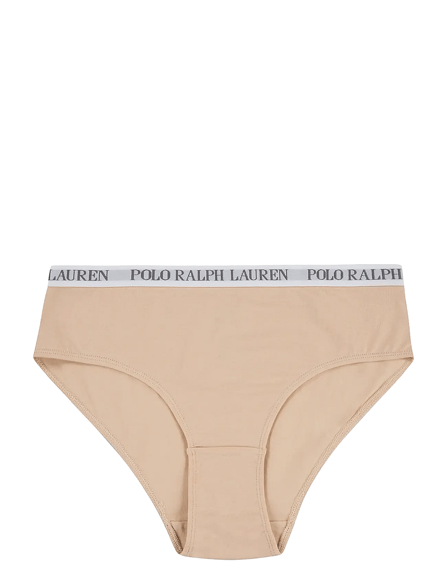 Ralph Lauren Kids - RLHG PRL SOLID 3PK BIKINI - panties - light cream - 3