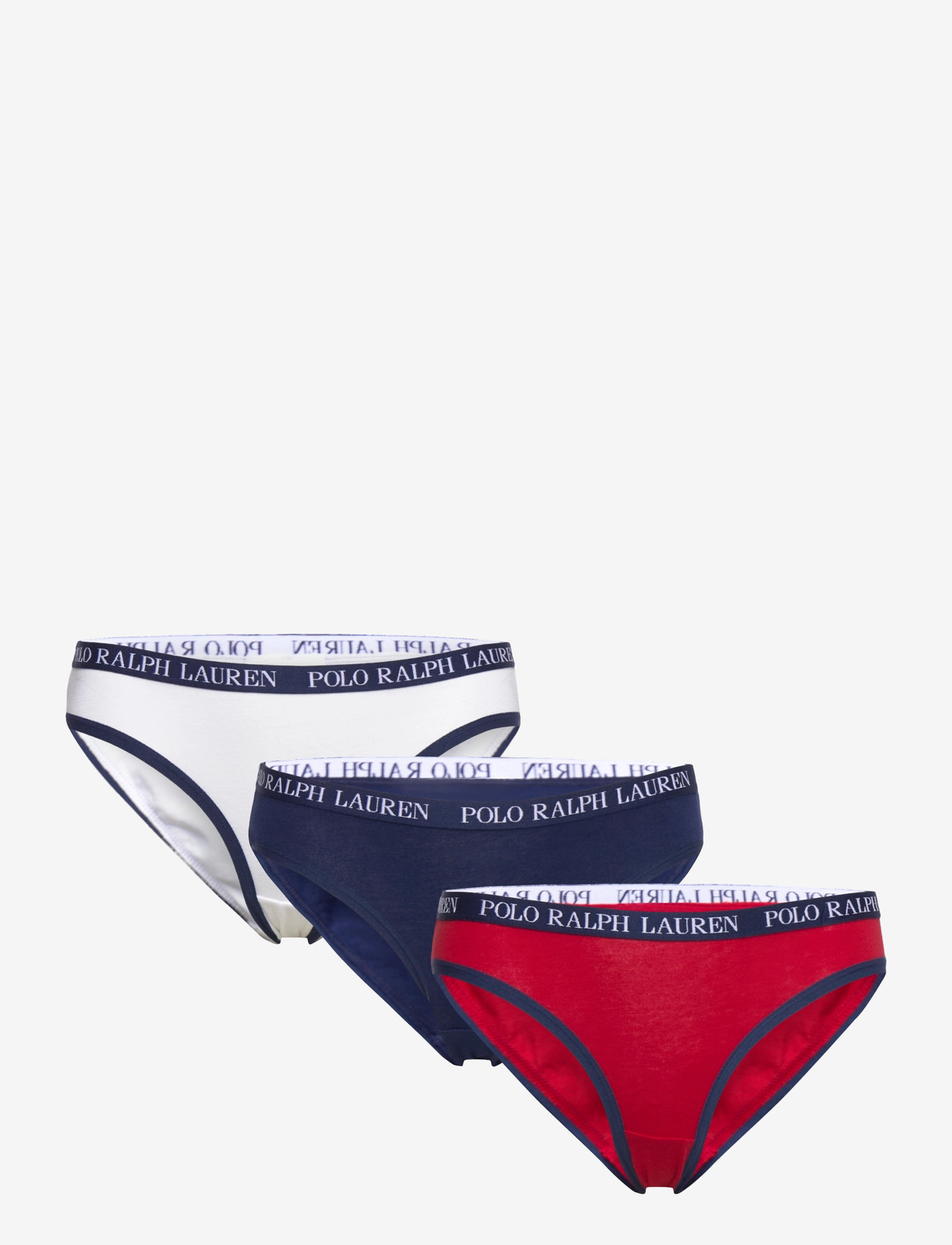 Ralph Lauren Kids - RLHG PRL SOLID 3PK BIKINI - trusser - newport navy - 0