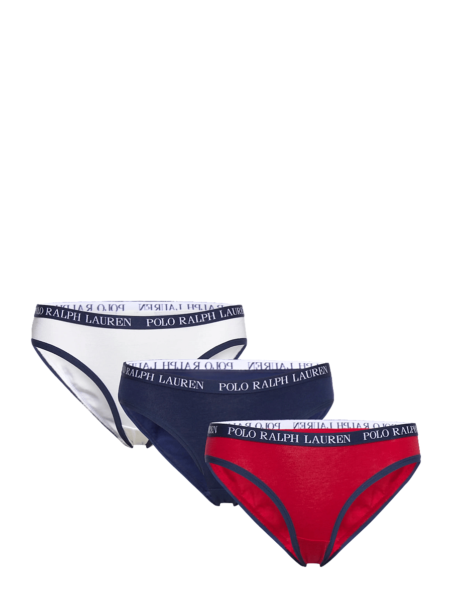 Ralph Lauren Kids - RLHG PRL SOLID 3PK BIKINI - slips - newport navy - 0