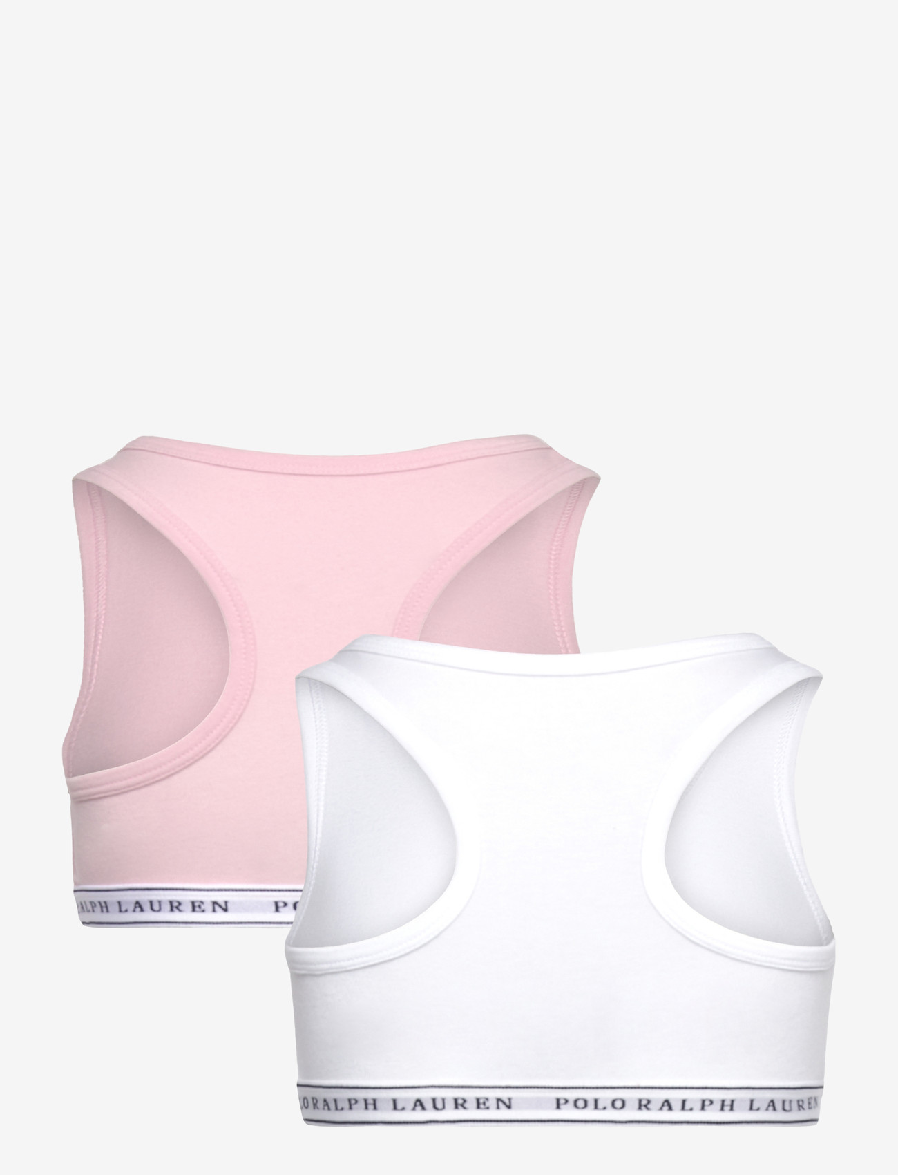 Ralph Lauren Kids - 2T-2PK BRALETTES - oberteile - white - 1
