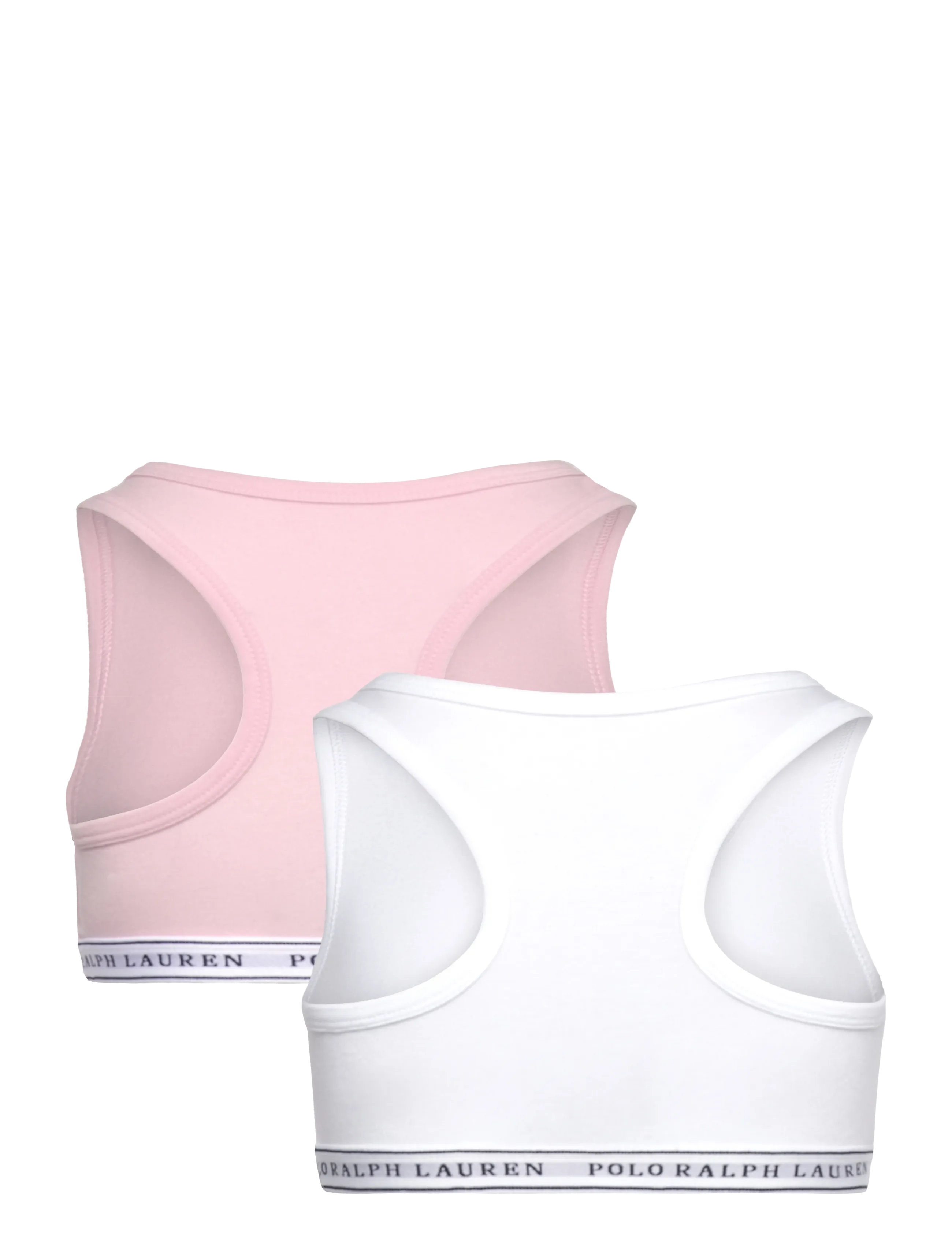 Ralph Lauren Kids - 2T-2PK BRALETTES - overdele - white - 1