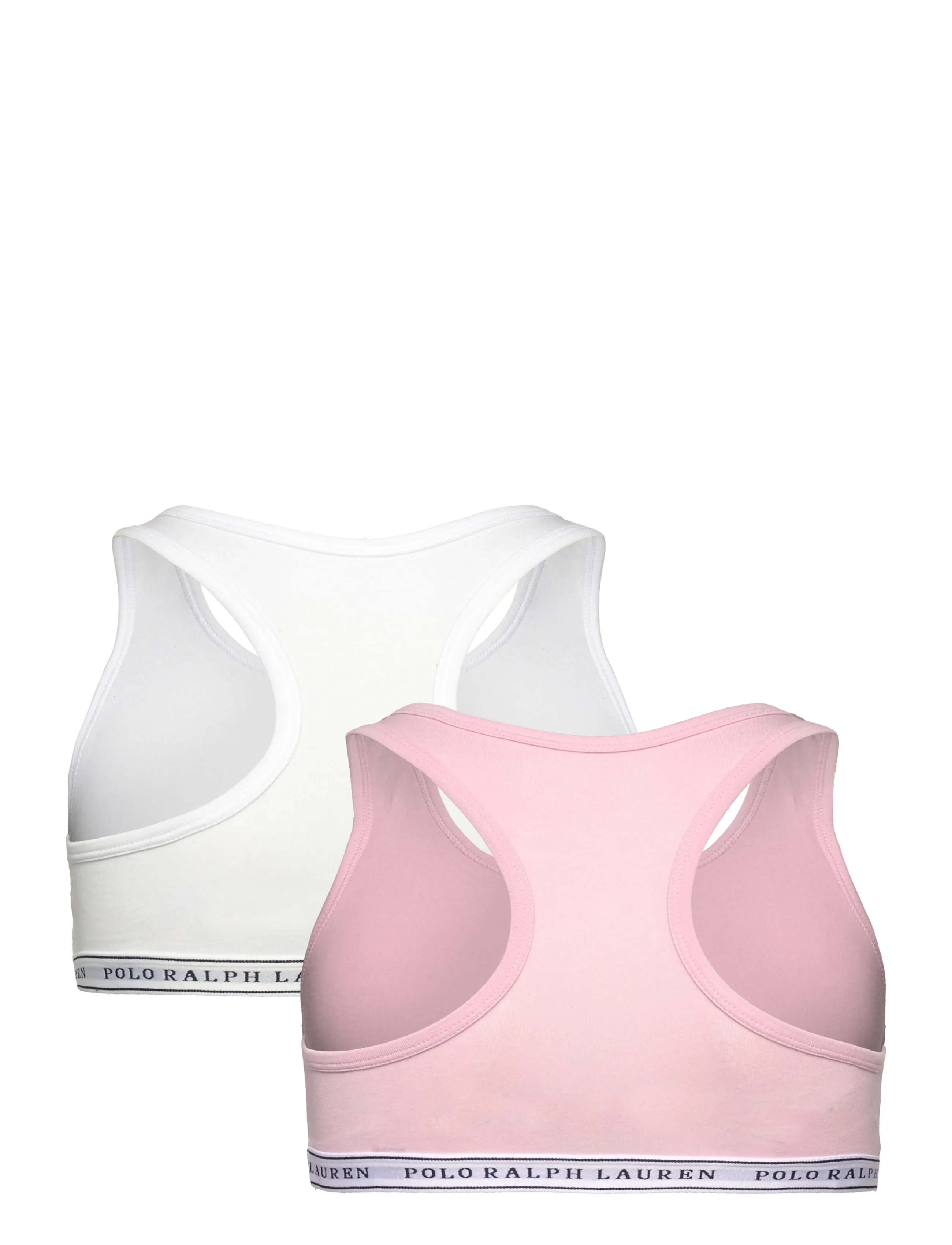 Ralph Lauren Kids - 2T-2PK BRALETTES - overdele - white - 1