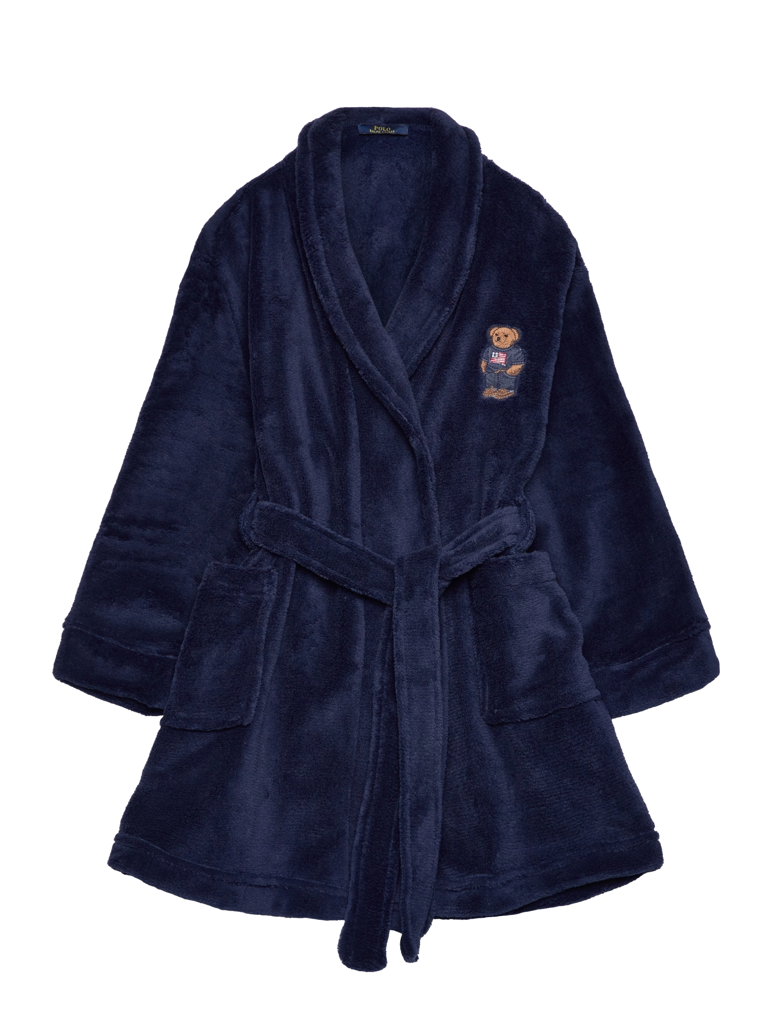 Ralph Lauren Kids Rb-Robe, 92, Night & Underwear, Marineblau - Bathrobes, Kinder