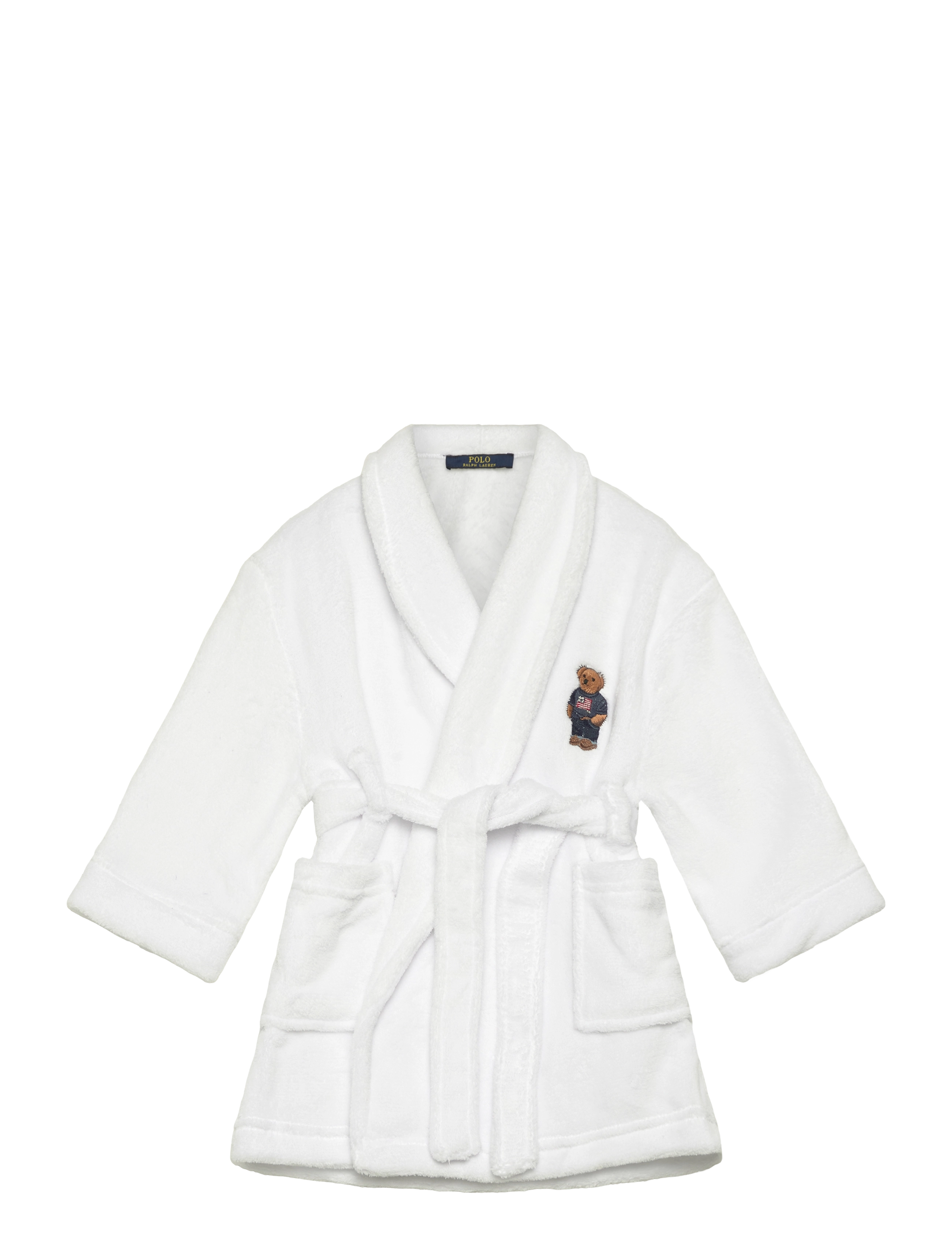 Ralph Lauren Kids Rb-Robe, 92, Night & Underwear, Weiß - Bathrobes, Kinder