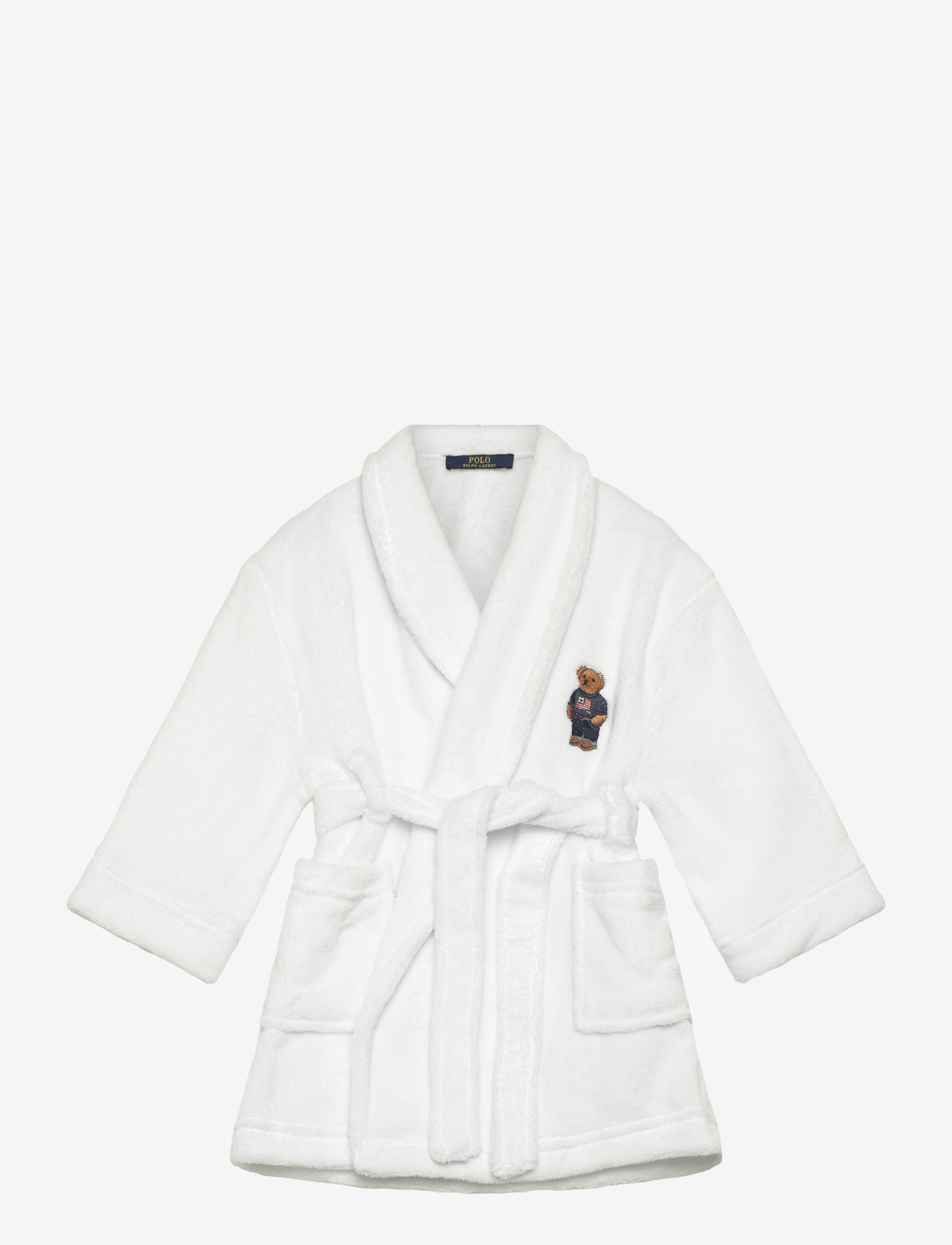 Ralph Lauren Kids - RB-ROBE - bademäntel - white - 0