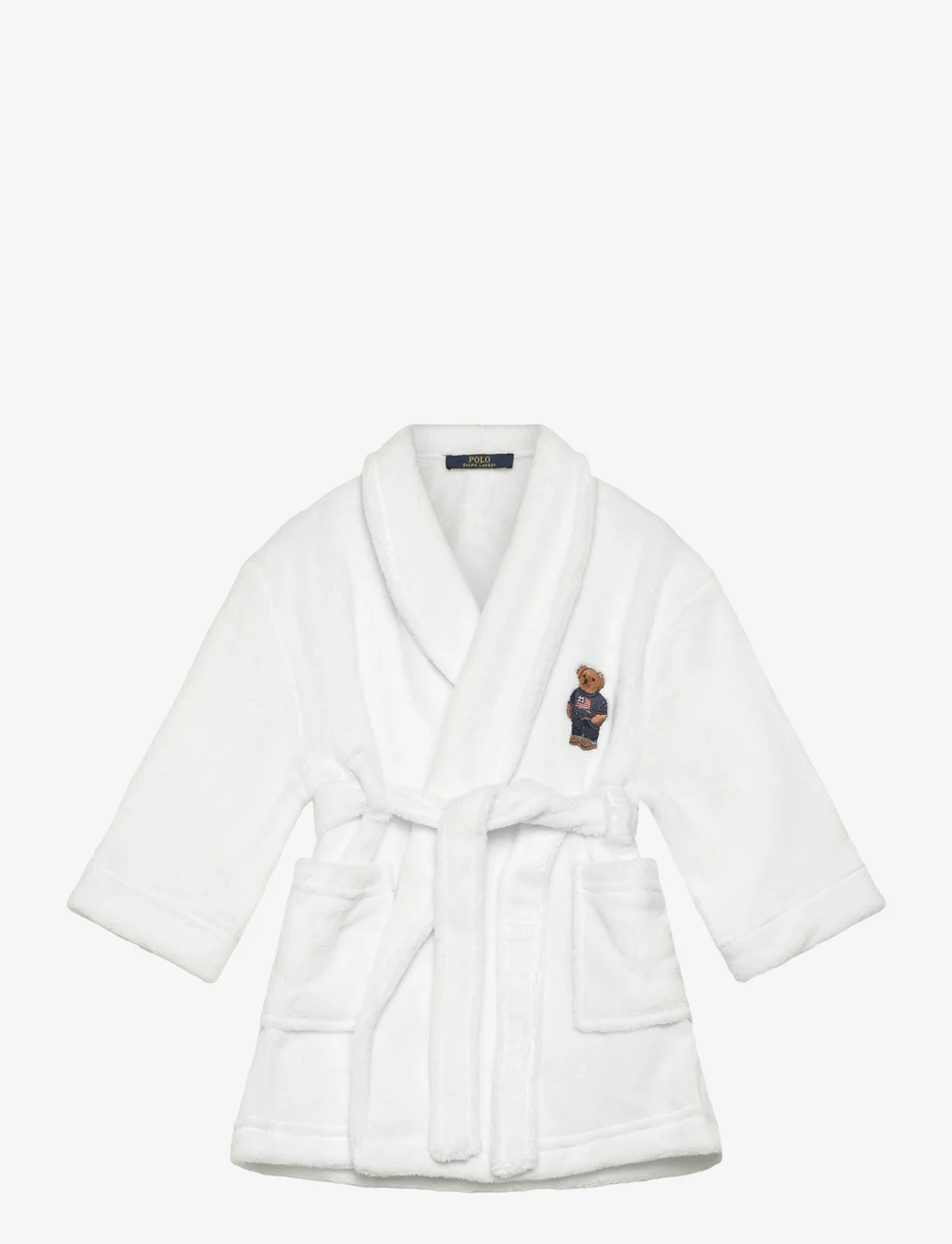 Ralph Lauren Kids - RB-ROBE - kylpytakit - white - 0