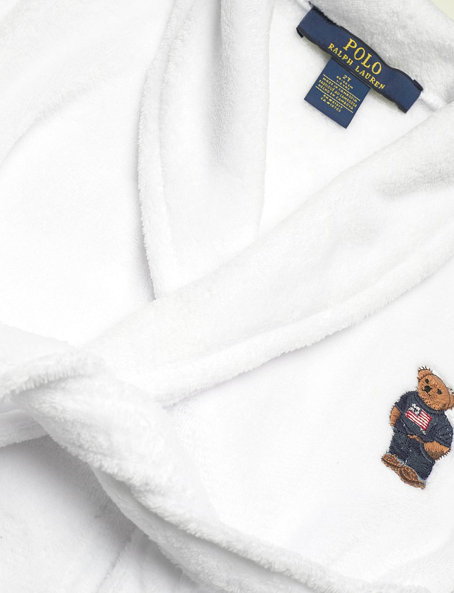 Ralph Lauren Kids - RB-ROBE - chalatai - white - 2