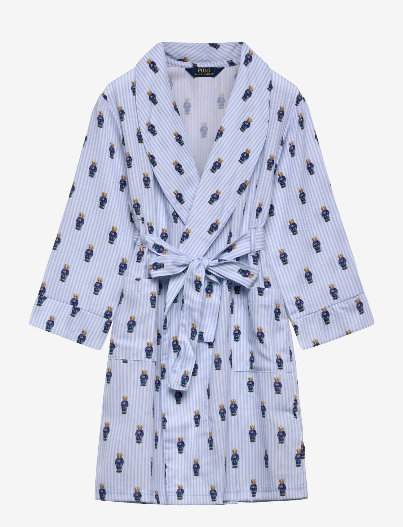 Ralph Lauren Kids - RLN BEAR ROBE - badekåber - blue - 0