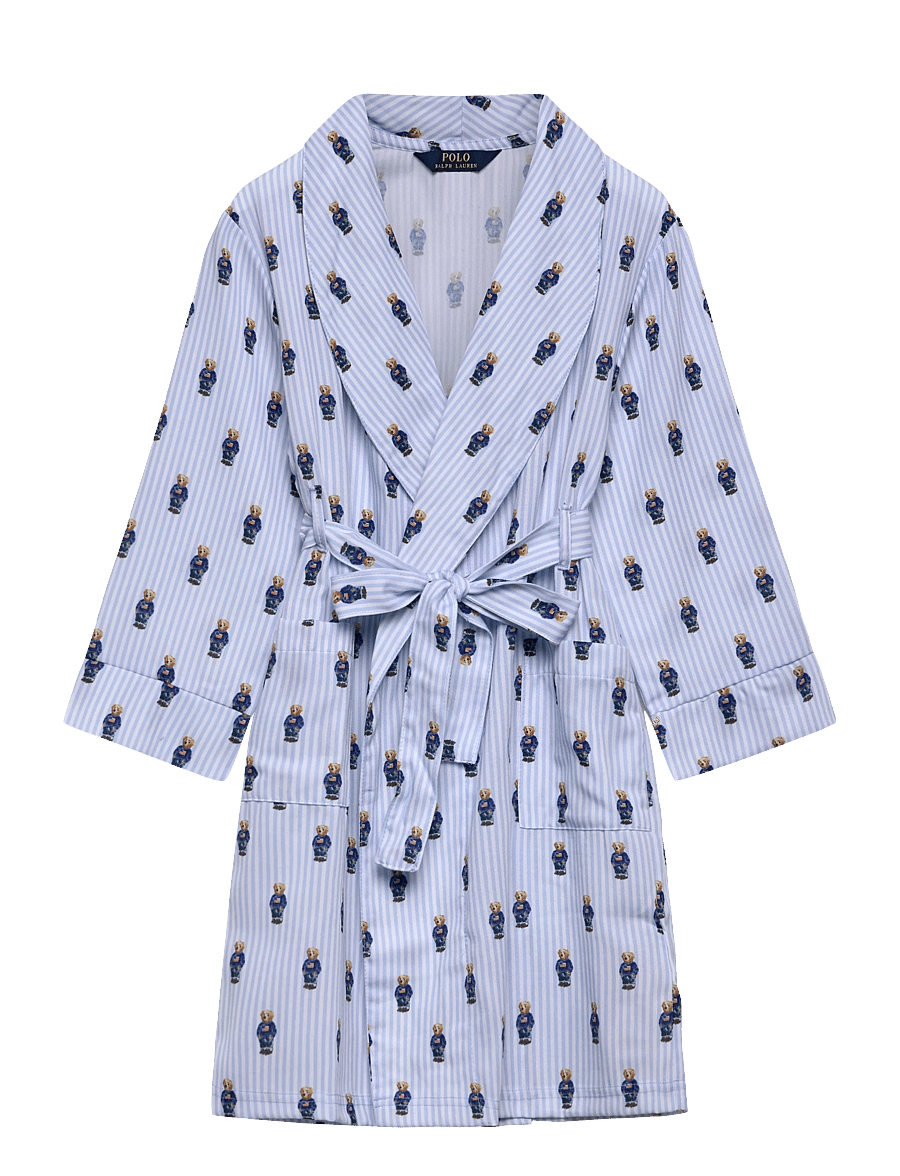 Ralph Lauren Kids - RLN BEAR ROBE - hommikumantlid - blue - 0