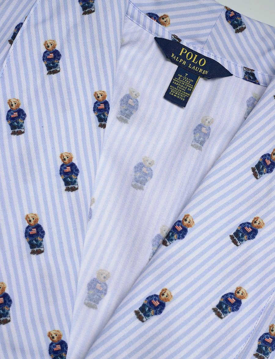 Ralph Lauren Kids - RLN BEAR ROBE - hommikumantlid - blue - 2
