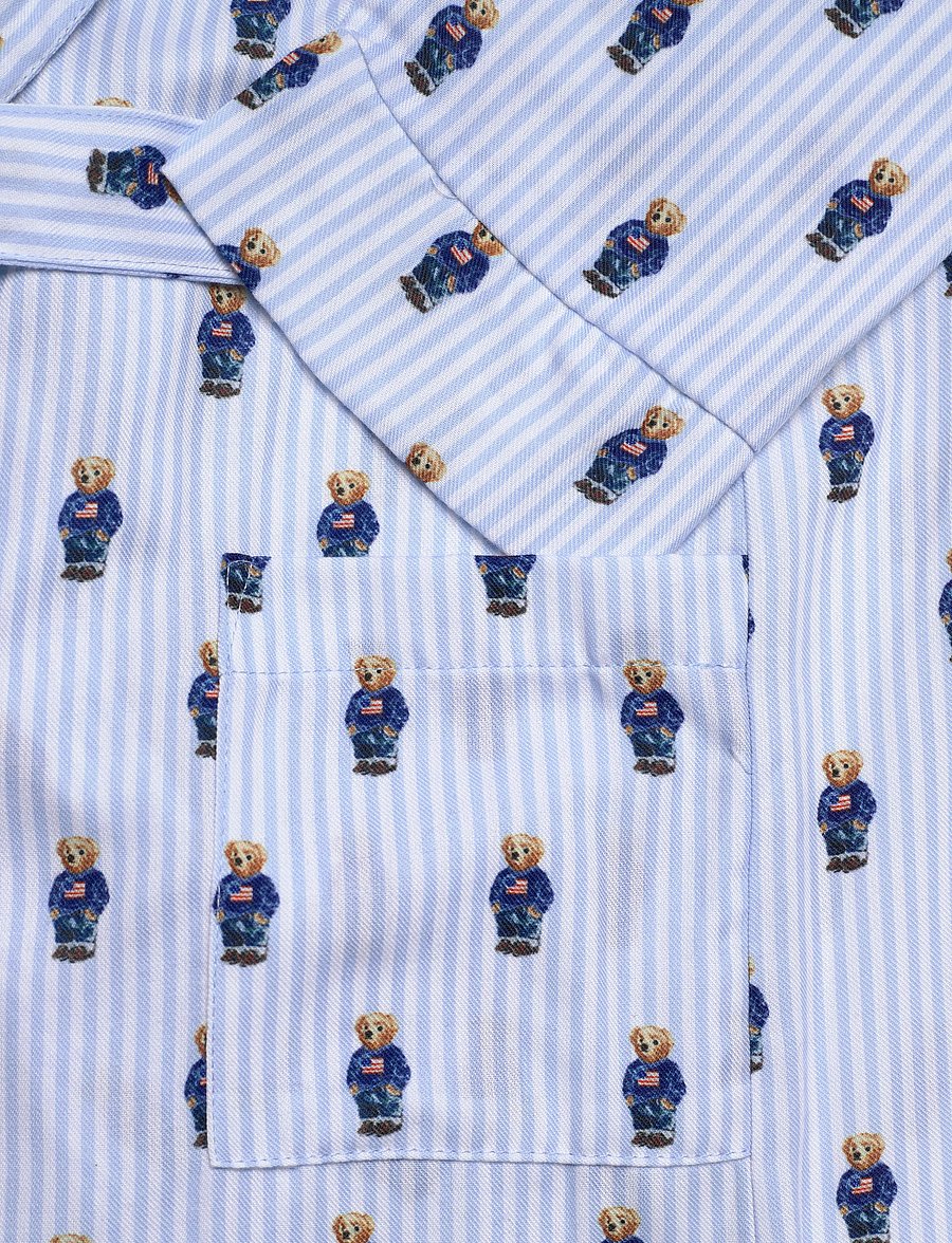 Ralph Lauren Kids - RLN BEAR ROBE - hommikumantlid - blue - 3