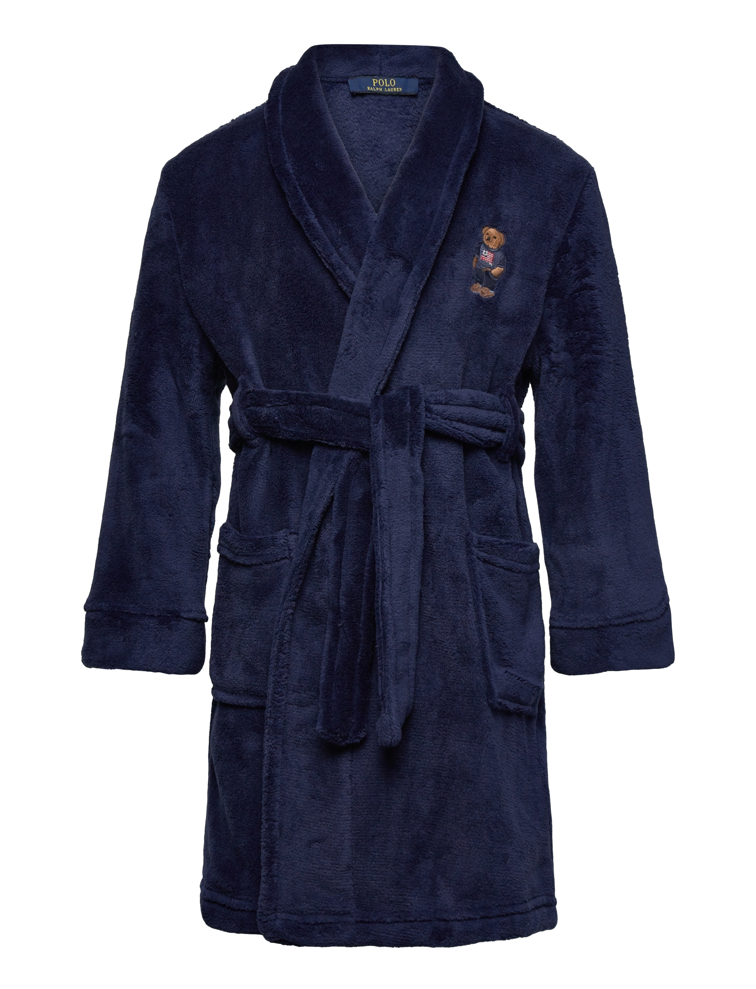 Ralph Lauren Kids Rb-Robe, 110/116, Night & Underwear, Marineblau - Bathrobes, Kinder