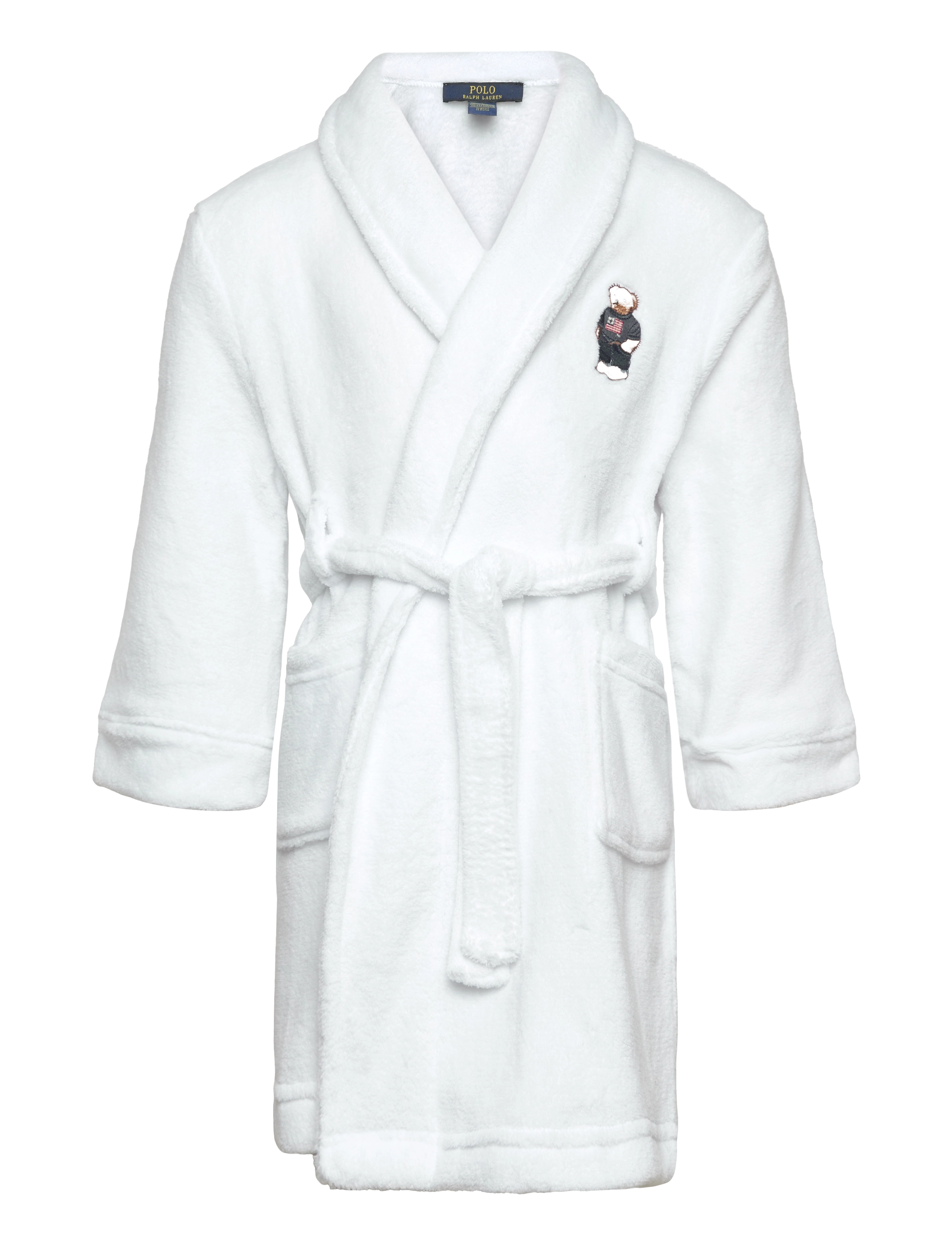 Ralph Lauren Kids Rb-Robe, 104/110, Night & Underwear, Weiß - Bathrobes, Kinder