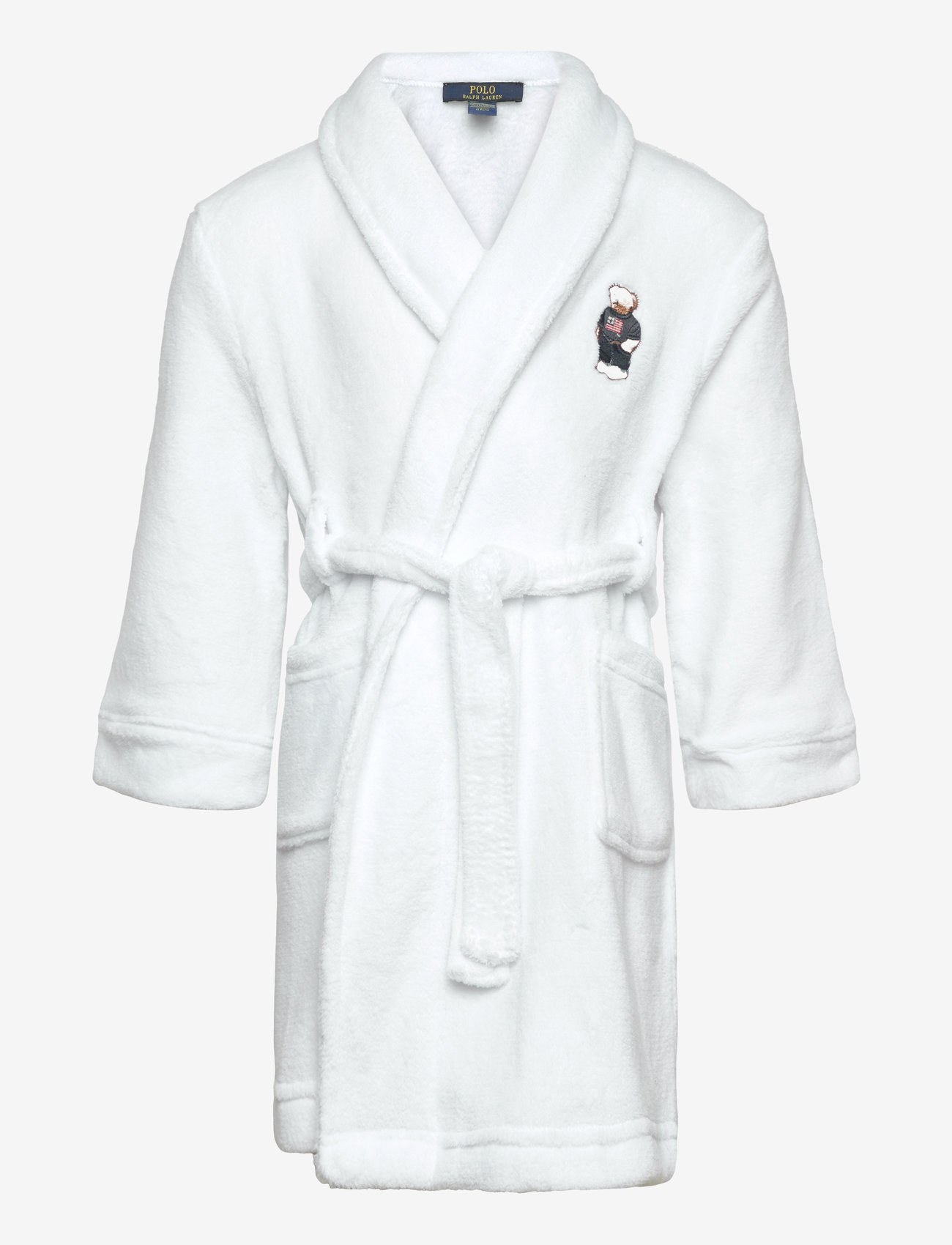 Ralph Lauren Kids - RB-ROBE - vonios chalatai - white - 0