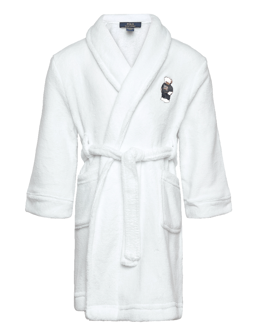 Ralph Lauren Kids - RB-ROBE - morgonrockar - white - 0