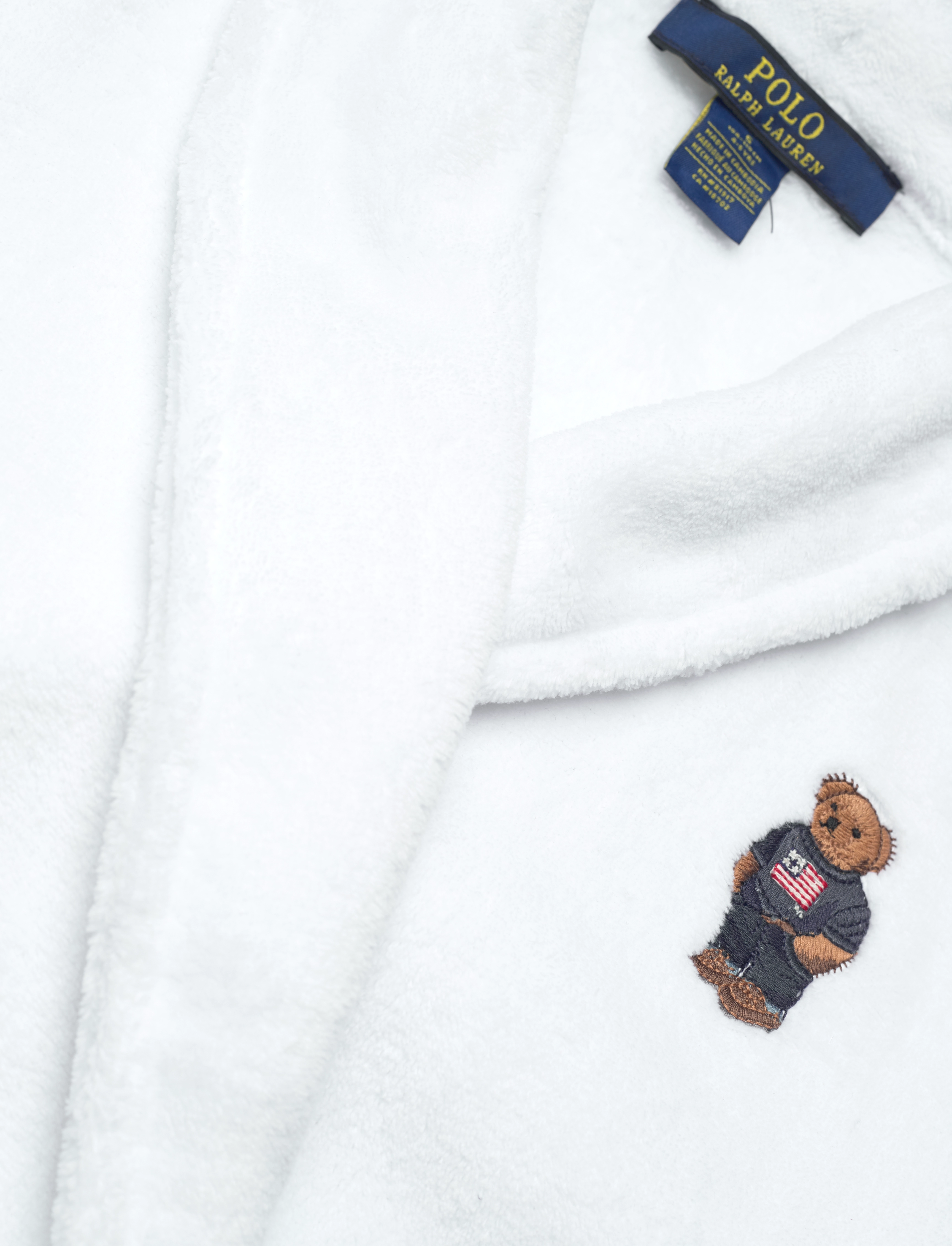 Ralph Lauren Kids - RB-ROBE - bathrobes - white - 2