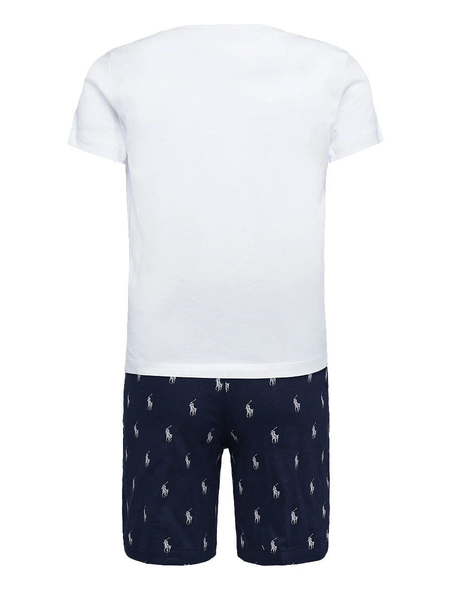 Ralph Lauren Kids - S5-SLEEPWEAR SHORT SET - pyjamassæt - blue - 1