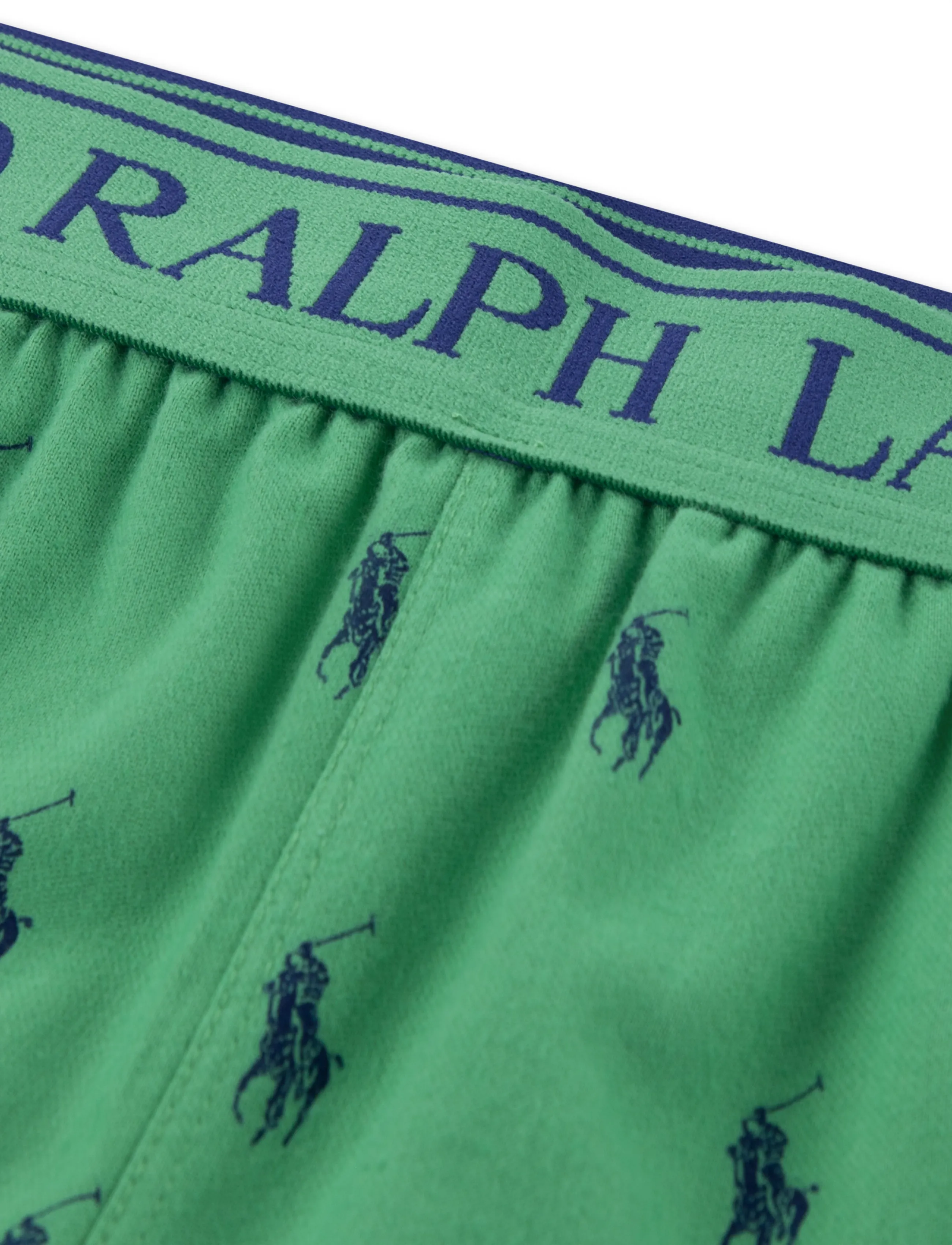 Ralph Lauren Kids - RLB SS TEE AND SHORT SET CTN - pyjama-sets - polo vineyard green - 4